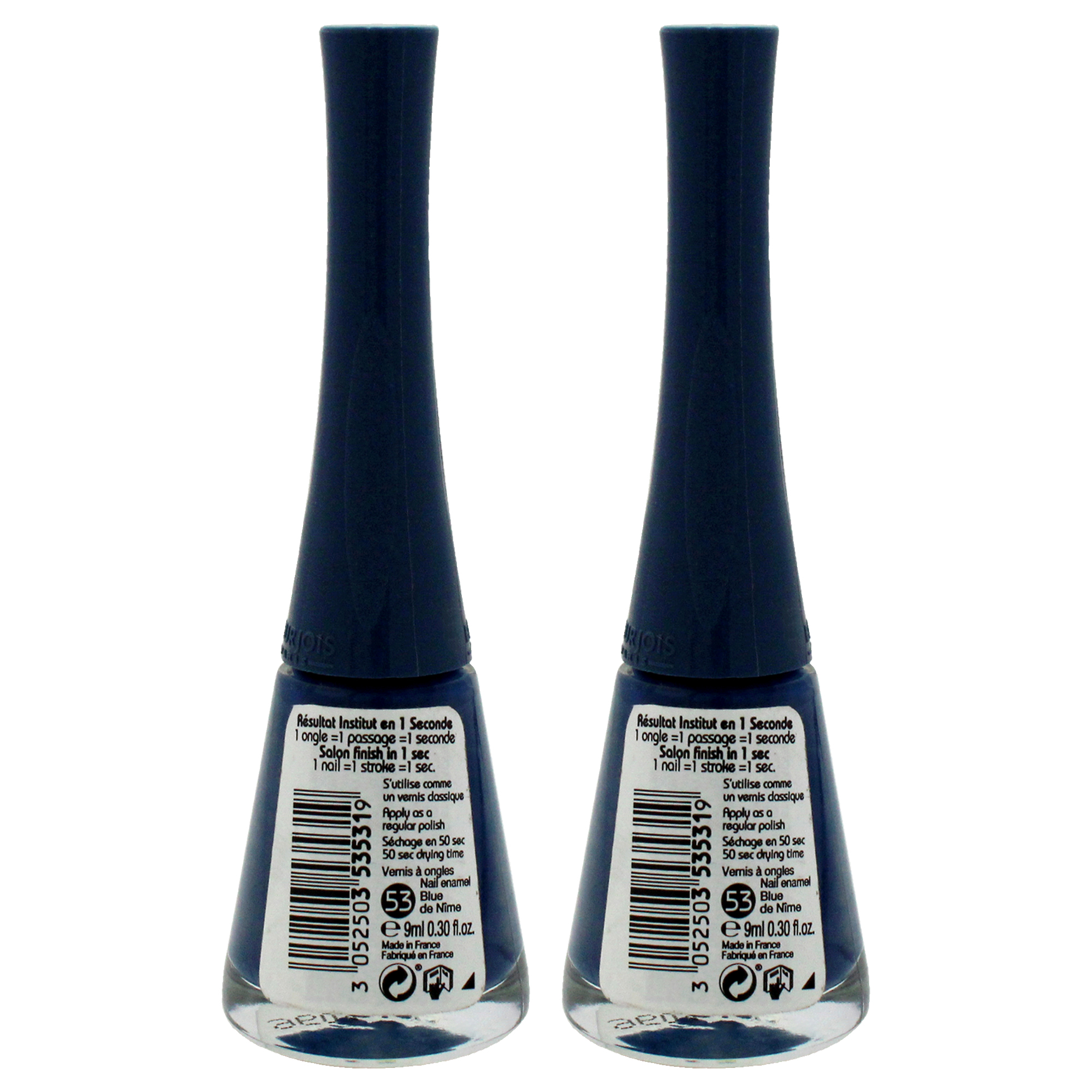 Foto 3 pulgar | Esmalte De Uñas Bourjois 1 Seconde 53 Blue De Nime  Paquete De 2 - Venta Internacional.