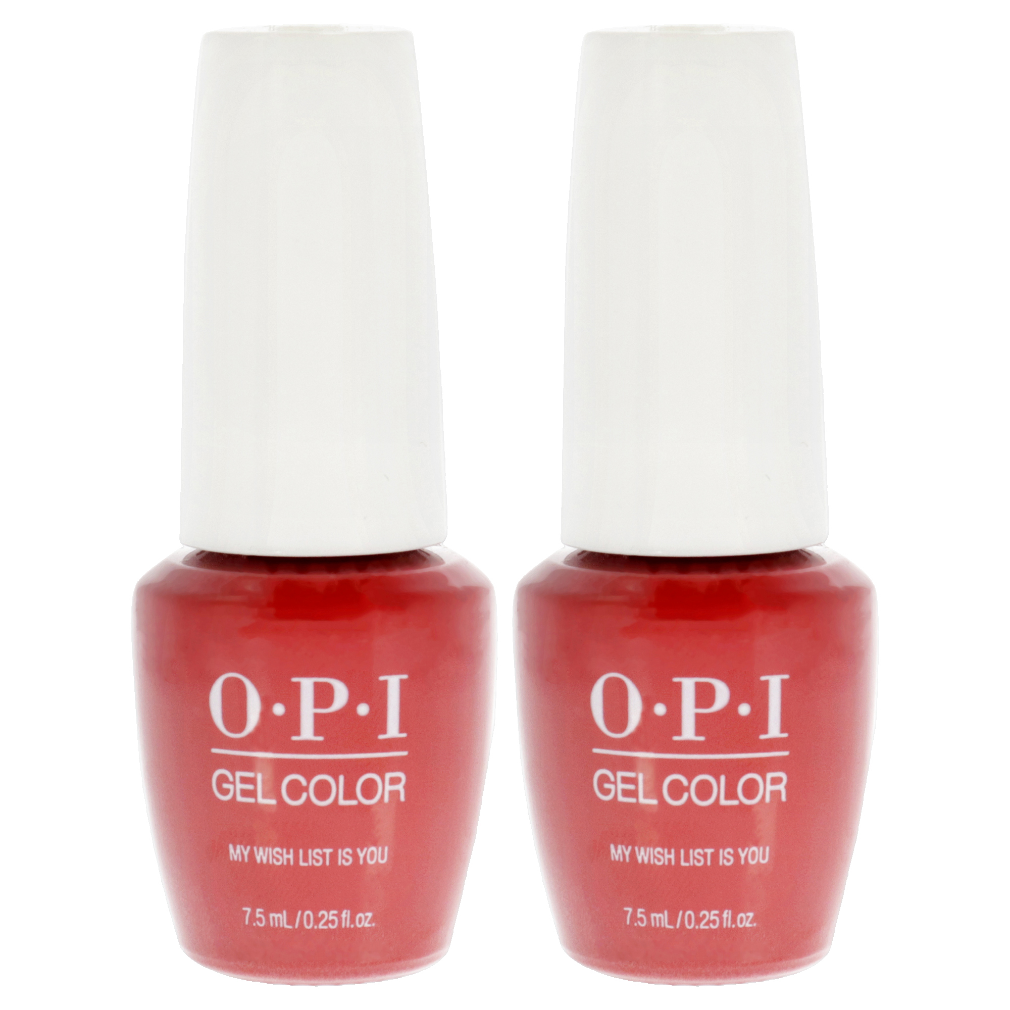 Esmalte De Uñas En Gel Opi Gelcolor My Wish List Is You  Paquete De 2 - Venta Internacional.