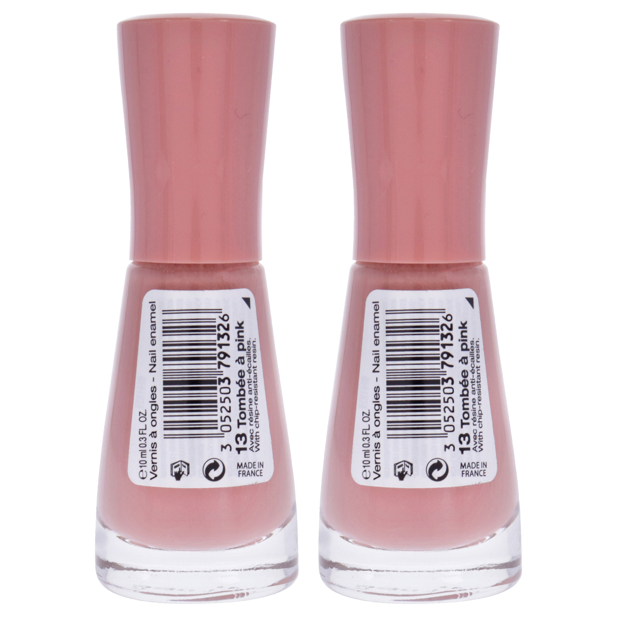 Foto 3 pulgar | Esmalte De Uñas Bourjois So Laque Glossy 13 Tombee A Pink (paquete De 2) - Venta Internacional.