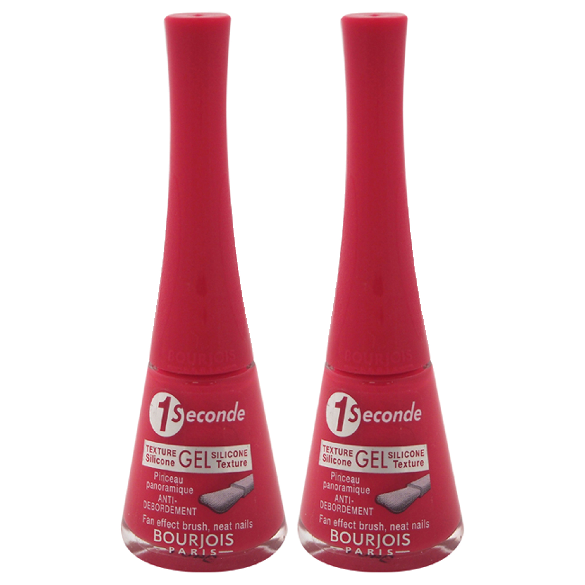 Esmalte De Uñas Bourjois 1 Seconde 07 Fuchsia Bucolique  Paquete De 2 - Venta Internacional.