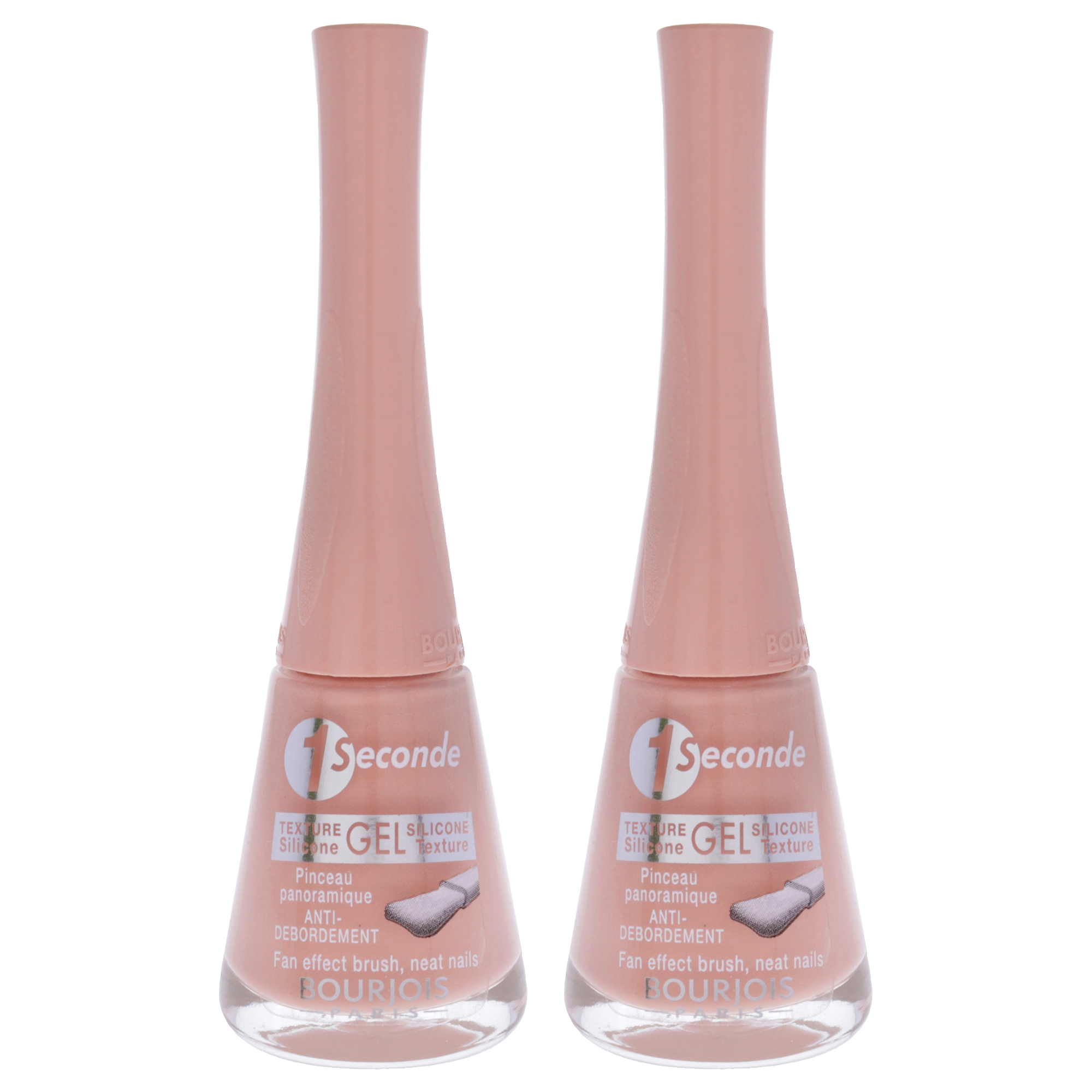 Foto 2 pulgar | Esmalte De Uñas Bourjois 1 Seconde Salmon 52 Never  Paquete De 2 - Venta Internacional.