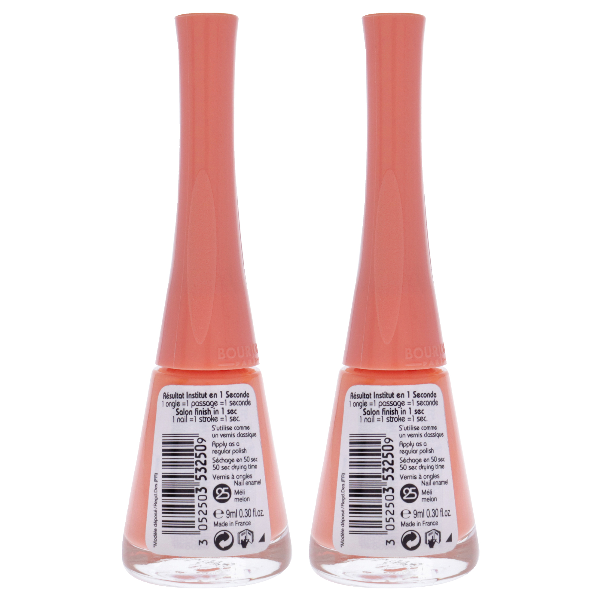 Foto 3 pulgar | Esmalte De Uñas Bourjois 1 Seconde Meli Melon Para Mujer  7 5 Ml - Venta Internacional.