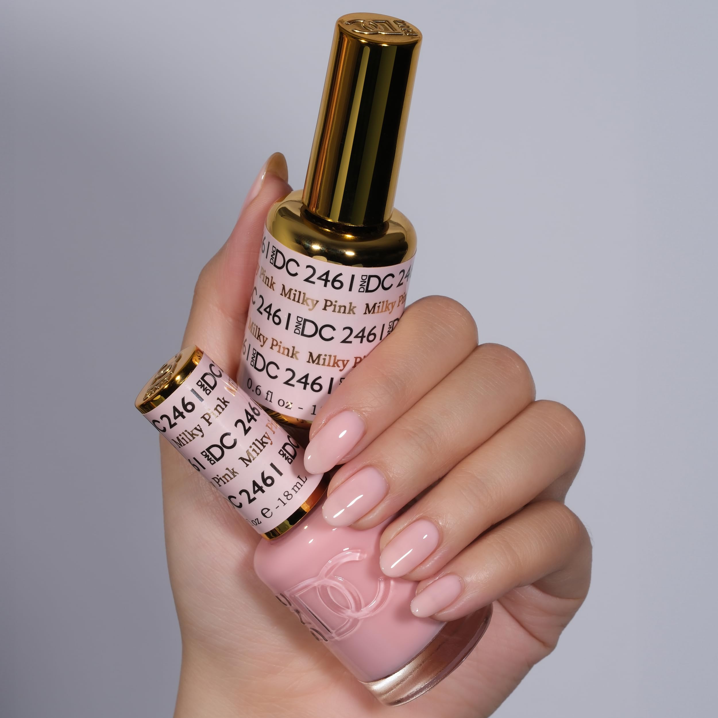 Foto 3 pulgar | Set De Esmaltes De Uñas Dnd Dc Sheer Collection Milky Pink 15 Ml - Venta Internacional.