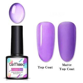 Foto 2 | Esmalte De Uñas Huoguo Sellador Esmerilado Sin Lavado 8 Ml Uv Mate - Venta Internacional.
