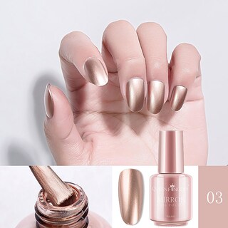 Foto 2 | Esmalte De Uñas Huoguo Metálico No Pelable De Larga Duración 8 Ml - Venta Internacional.