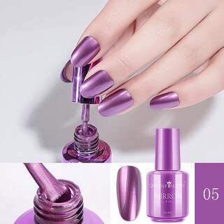 Foto 2 | Esmalte De Uñas Huoguo Metálico No Pelable De Larga Duración 8 Ml - Venta Internacional.