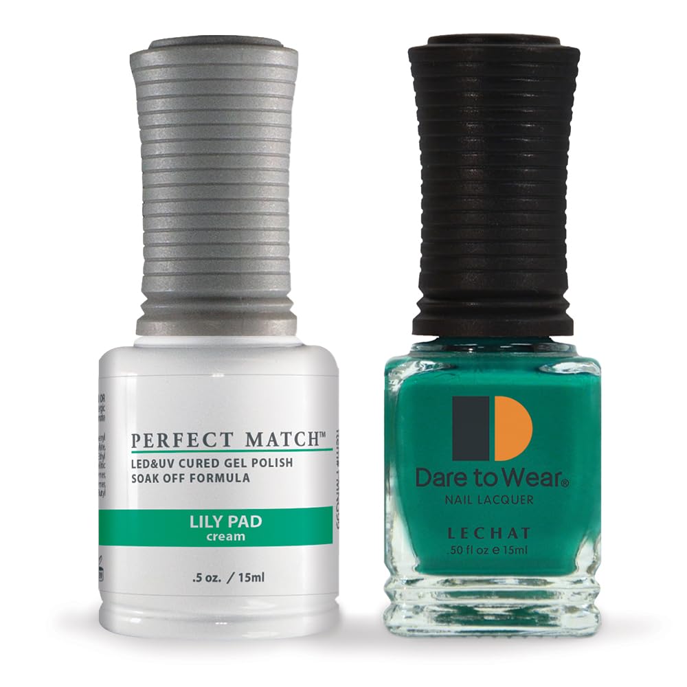 Esmalte En Gel Lechat Perfect Match Lily Pad De 15 Ml (paquete De 2) - Venta Internacional.