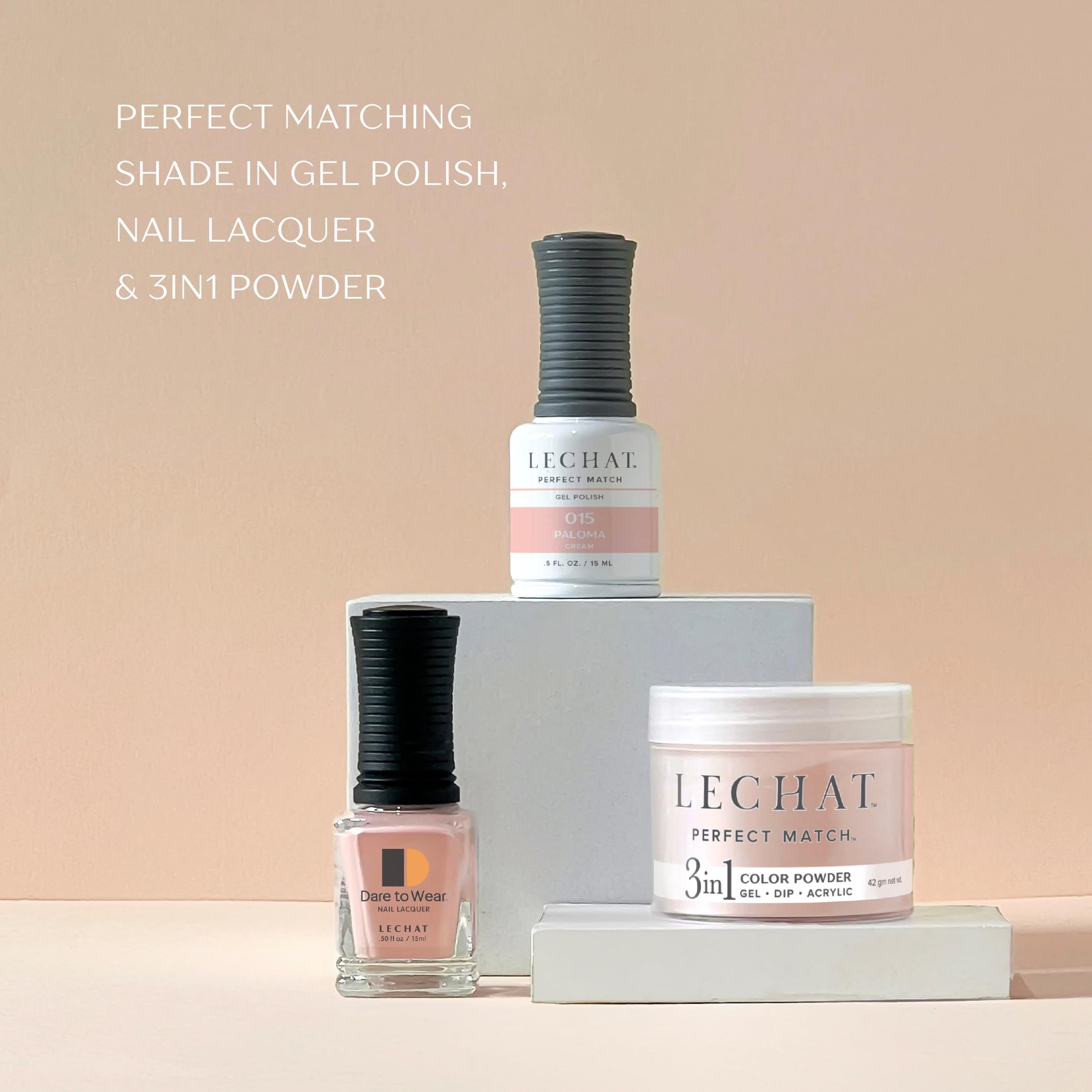 Foto 7 pulgar | Set De Esmaltes De Uñas Lechat Perfect Match Paloma Sheer Pink Nude - Venta Internacional.