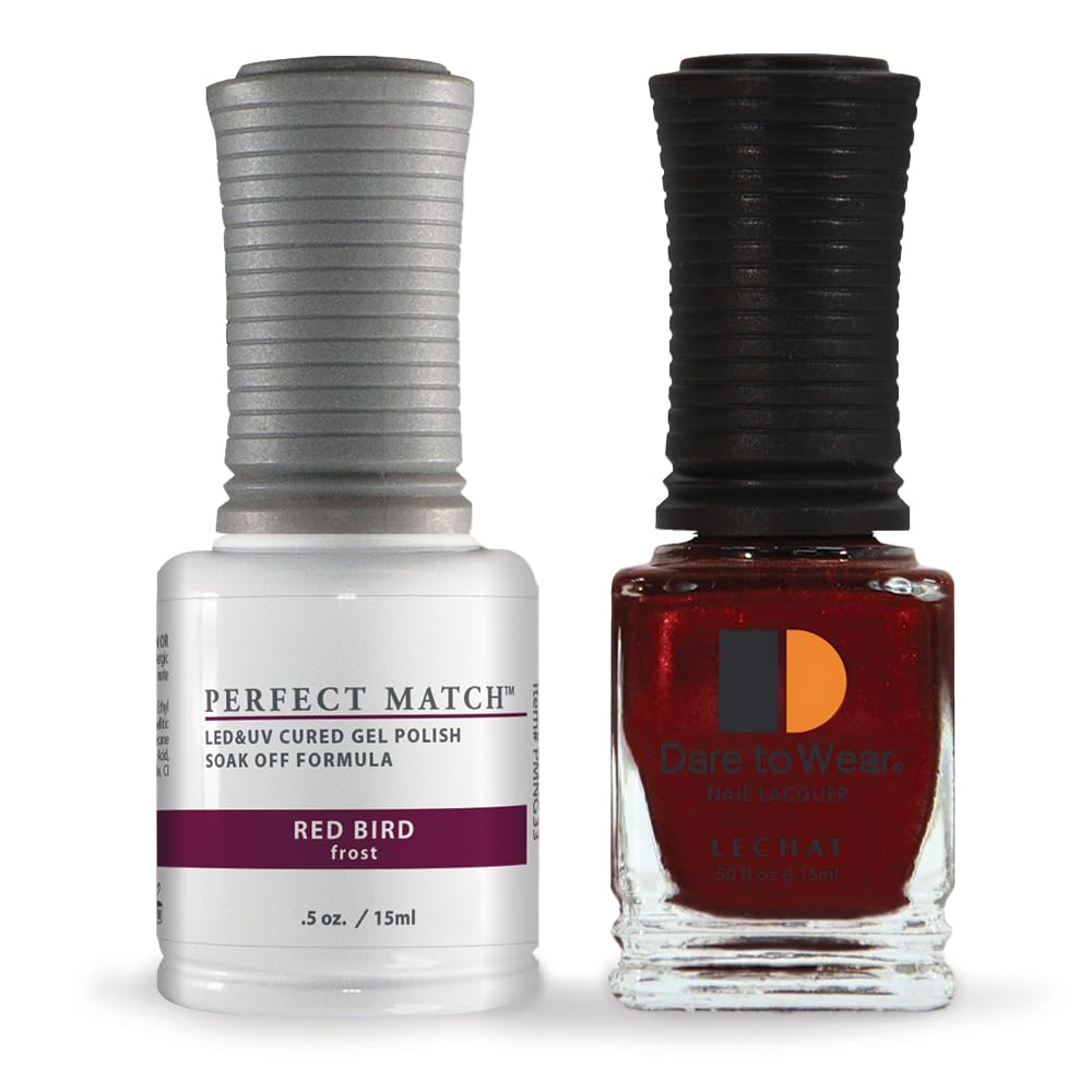 Foto 2 pulgar | Esmalte En Gel Lechat Perfect Match Red Bird 15 Ml (pms33) - Venta Internacional.