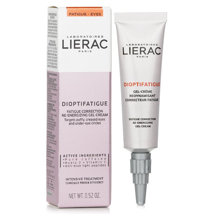 Gel Y Crema Para El Tratamiento De Ojos Lierac Dioptifatigue Fatigue Correct - Venta Internacional.