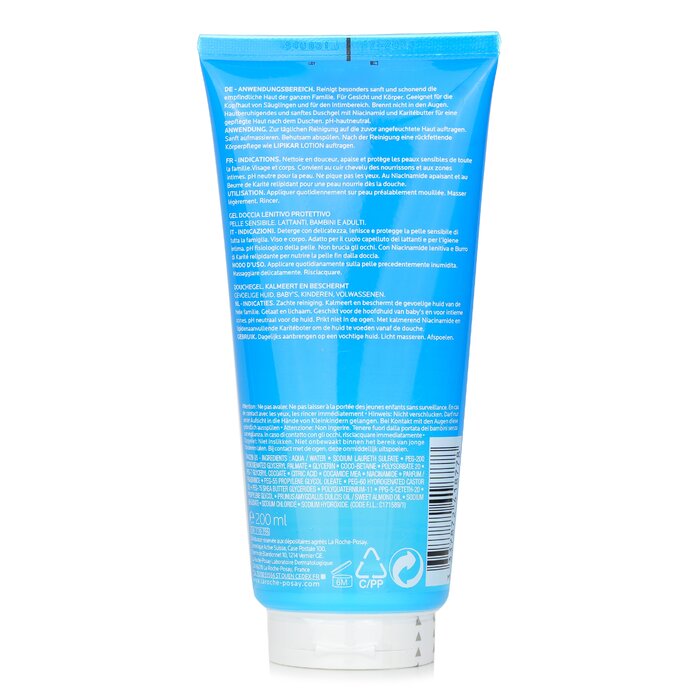 Foto 3 pulgar | Gel De Ducha La Roche Posay Lipikar Gel Lavant Calmante 200 Ml - Venta Internacional.