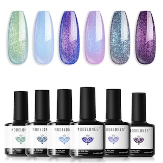 Foto 1 | Set de Esmaltes de Uñas en Gel Modelones Chameleon 6 Colores 7 Ml - Venta Internacional