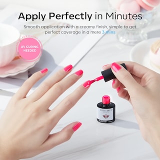 Foto 6 | Set de Esmaltes de Uñas en Gel Modelones Rosa 6 Colores- Venta Internacional
