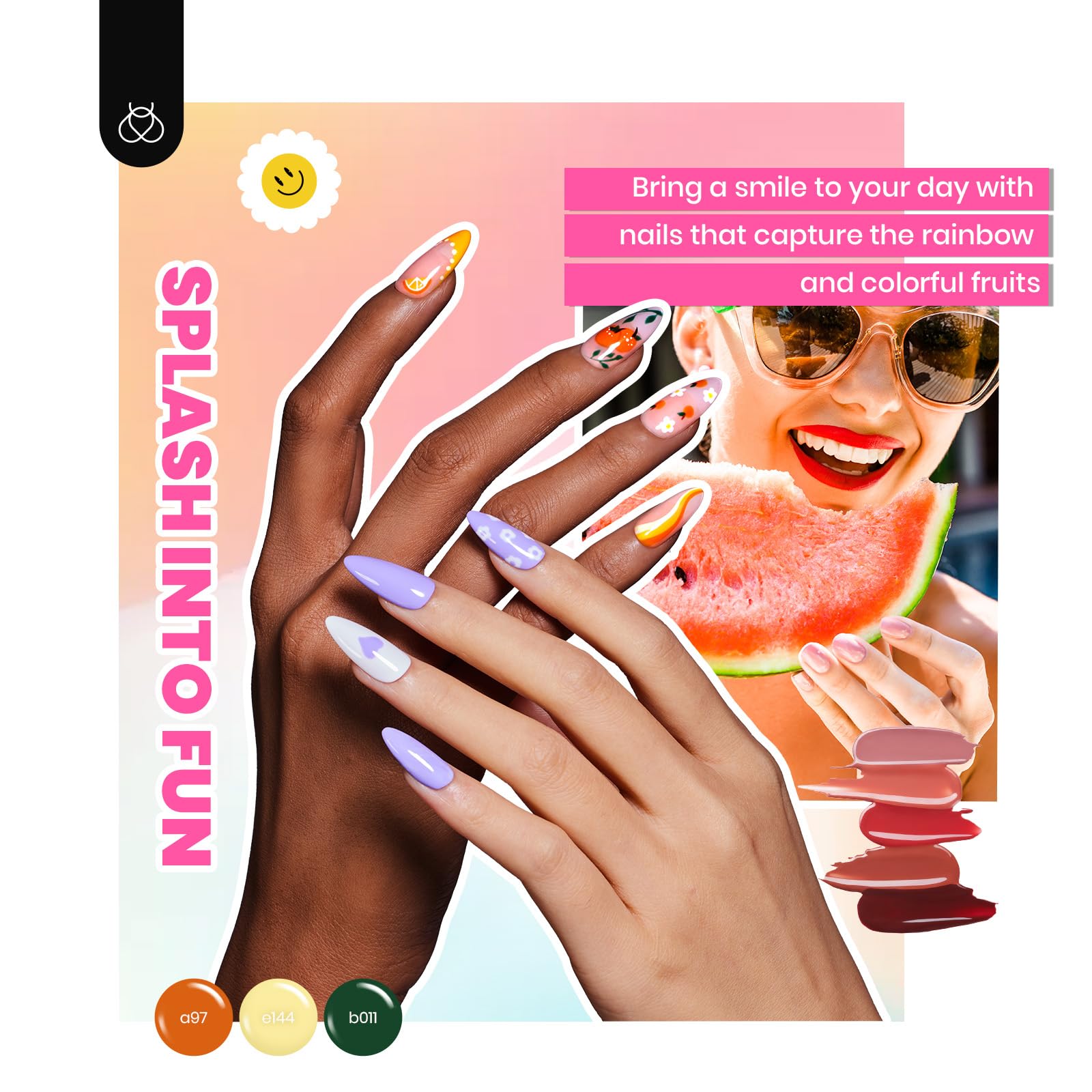 Foto 3 | Kit De Esmaltes De Uñas En Gel Beetles, 85 Unidades Con Luz Uv, 55 Colores - Venta Internacional.