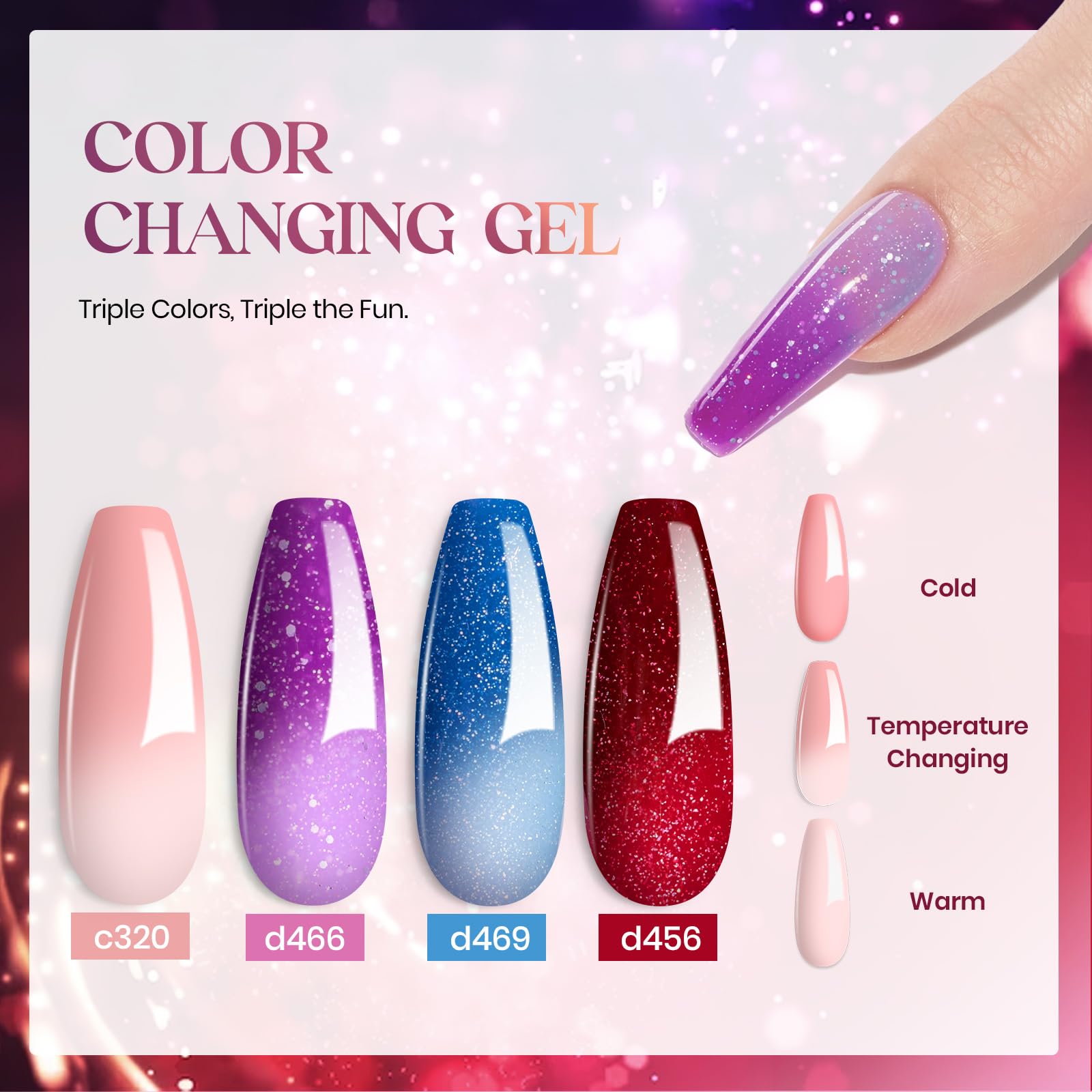 Foto 7 pulgar | Set De Esmaltes En Gel Beetles Winter Glitter, 39 Unidades, Para Niñas - Venta Internacional.