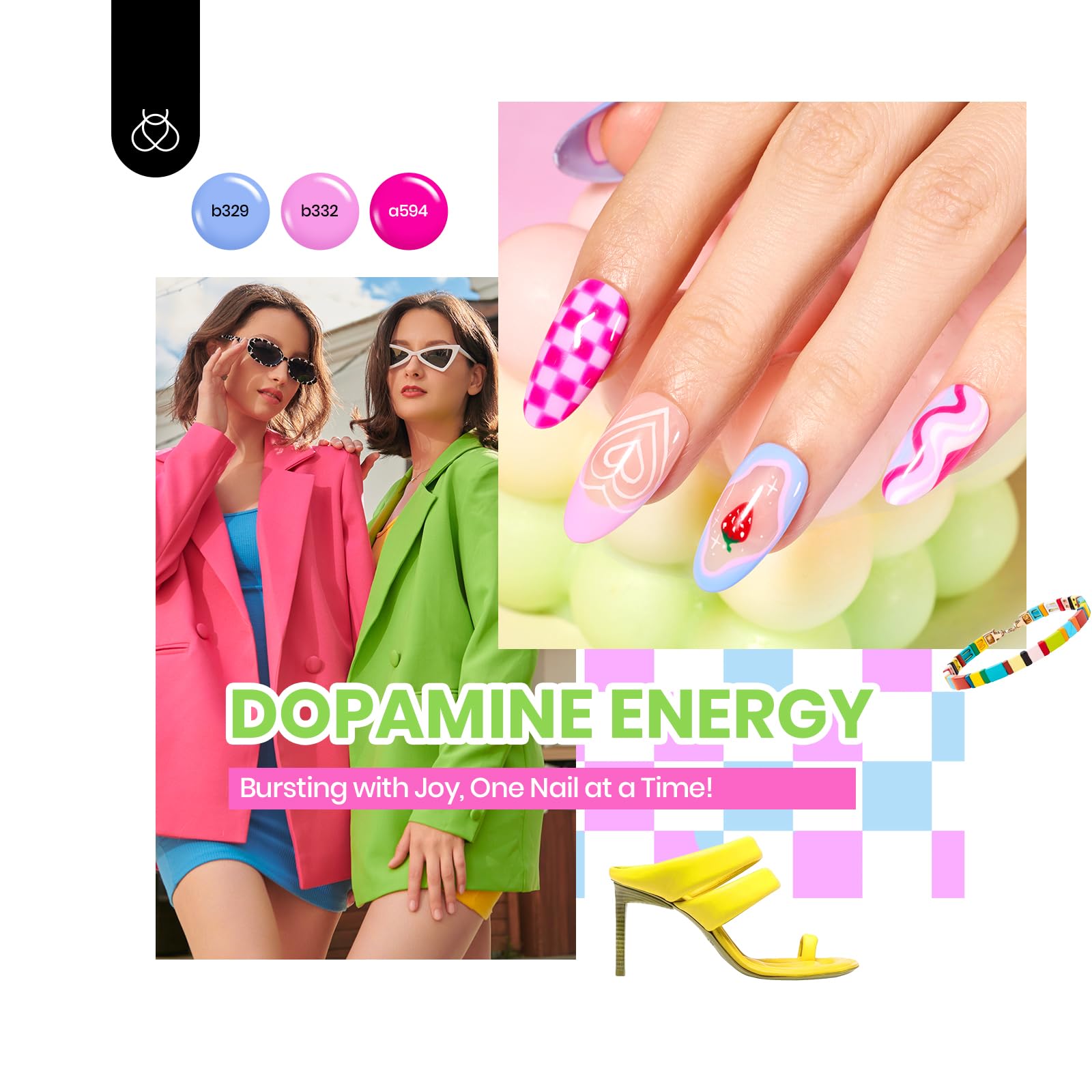 Foto 6 | Set De Esmaltes De Uñas Beetles Gel, 60 Colores Con Capa Base Superior, 69 Unidades - Venta Internacional.