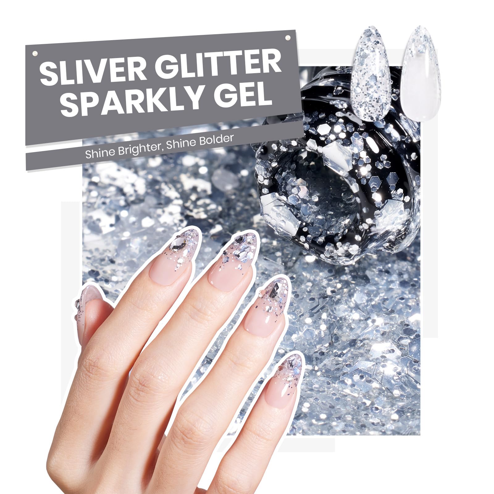 Foto 5 pulgar | Set De Esmaltes De Uñas En Gel Beetles 60 Colors Winter Collection - Venta Internacional.