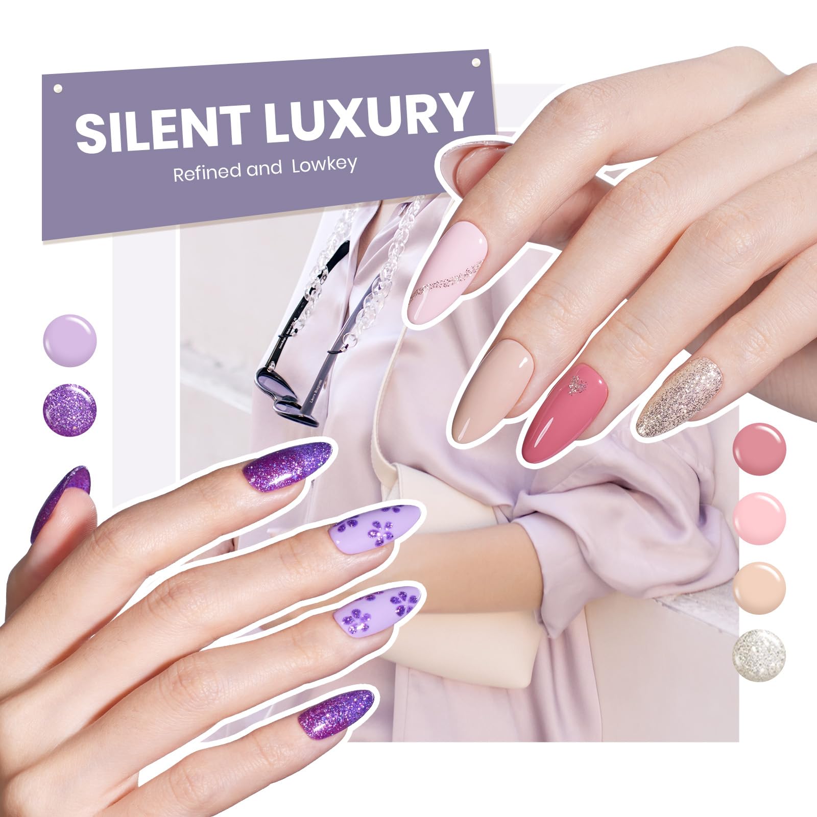 Foto 6 pulgar | Set De Esmaltes De Uñas En Gel Beetles 60 Colors Winter Collection - Venta Internacional.