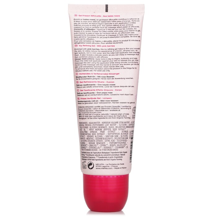 Foto 3 pulgar | Gel Refinador Y Masajeador Roll-on L'or Rose Icy Melvita - Venta Internacional.
