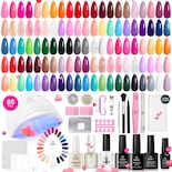Kit De Esmaltes De Uñas En Gel Con Forma De Escarabajos, Regalo De San Valentín, 55 Colores - Venta Internacional.