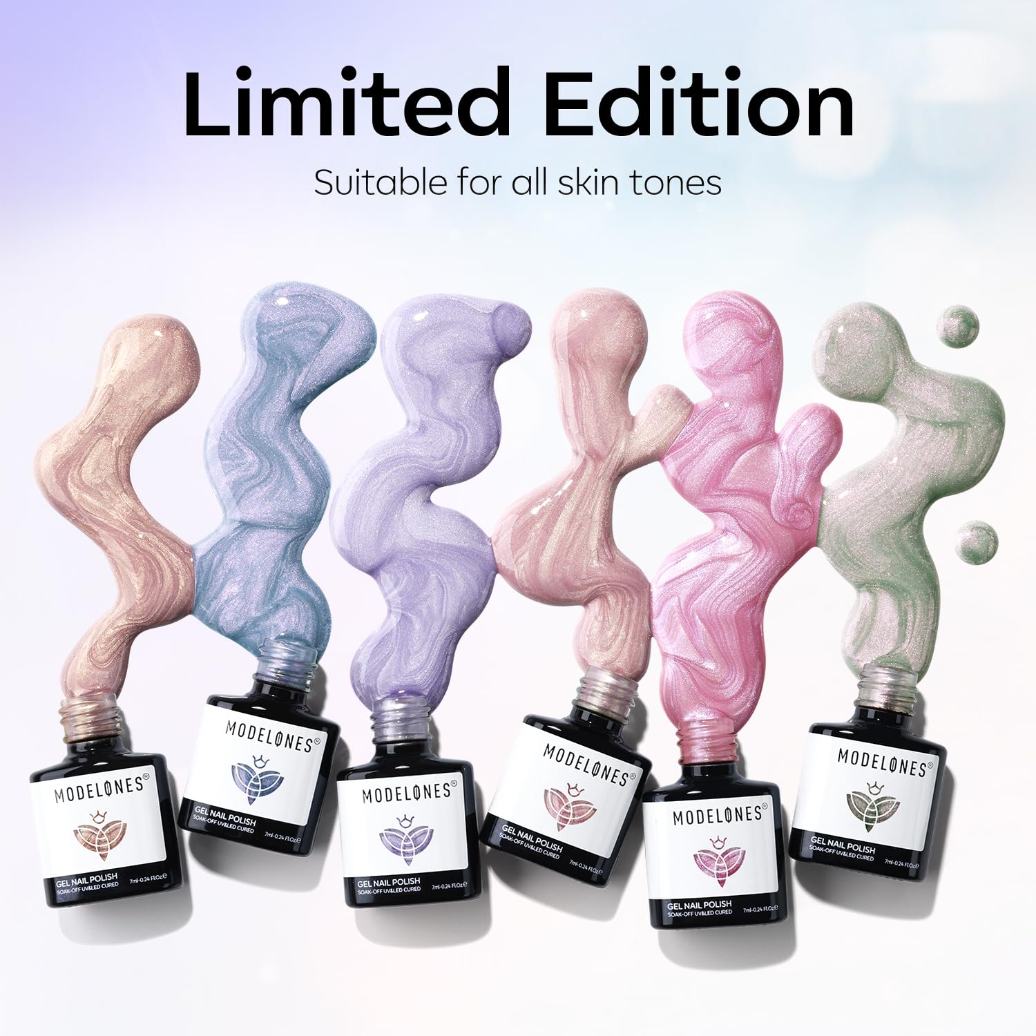 Foto 5 | Set De Esmaltes De Uñas En Gel Modelones Pearl Con 6 Colores Y Imán - Venta Internacional.