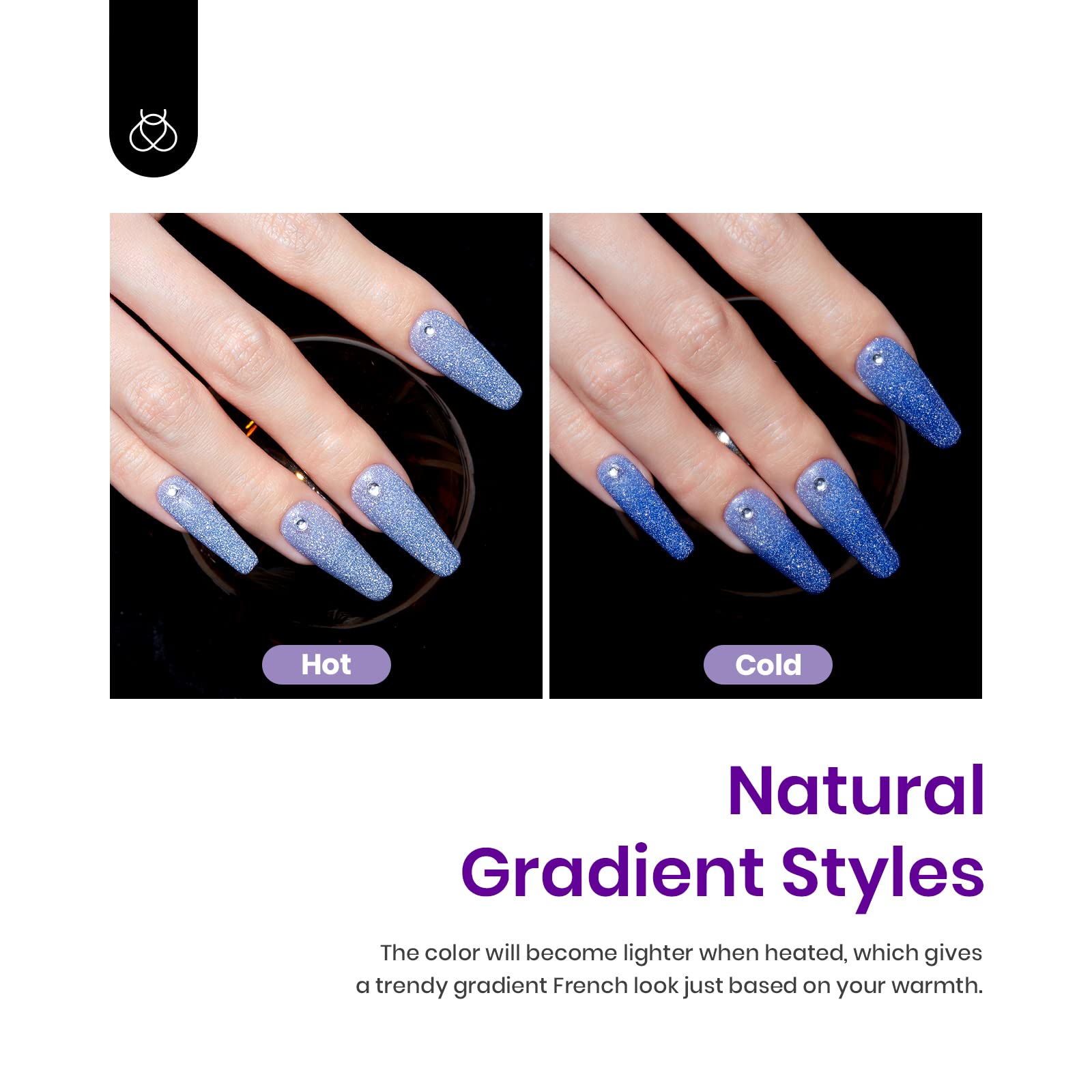 Foto 5 pulgar | Kit De Esmaltes De Uñas En Gel Beetles Color Changing, 6 Colores, 7 Ml - Venta Internacional.