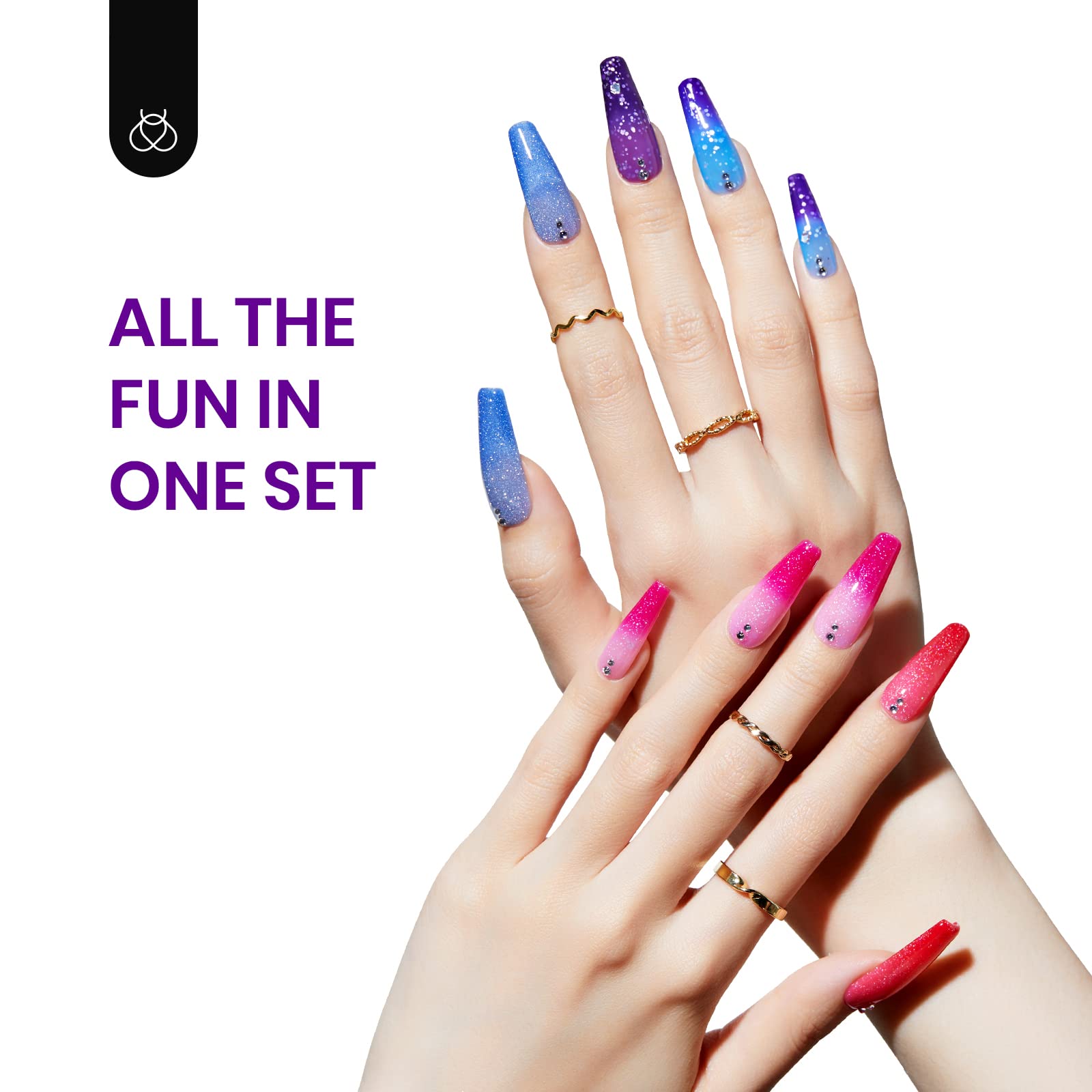 Foto 8 pulgar | Kit De Esmaltes De Uñas En Gel Beetles Color Changing, 6 Colores, 7 Ml - Venta Internacional.