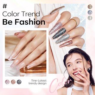 Foto 3 | Set de Esmaltes de Uñas en Gel con Purpurina Ones 6 Colores 7 ml - Venta Internacional