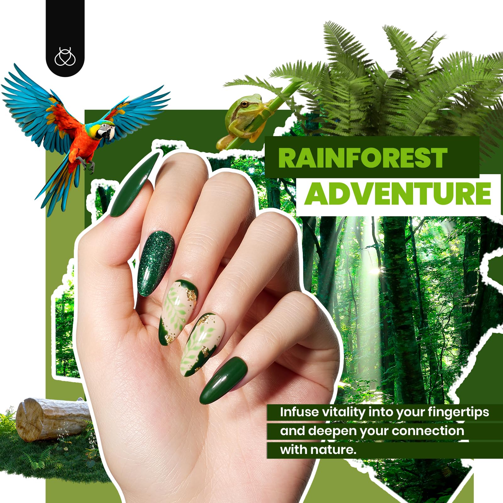 Foto 2 | Set De Esmaltes De Uñas En Gel Beetles Spring, 36 Colores, 53 Unidades - Venta Internacional.