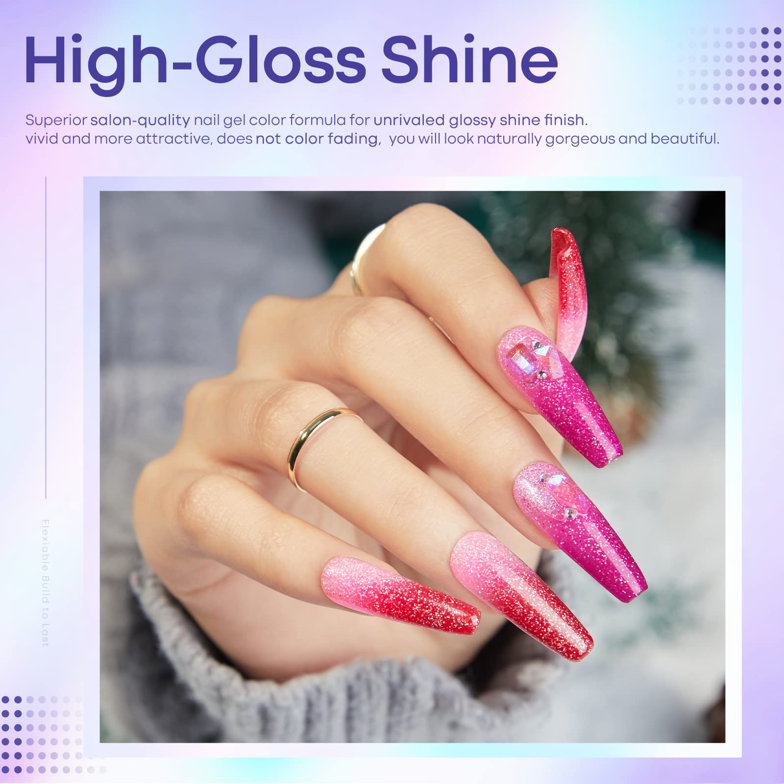 Foto 6 pulgar | Set De Esmaltes De Uñas En Gel Modelones Mood Temperature Color Changing - Venta Internacional.