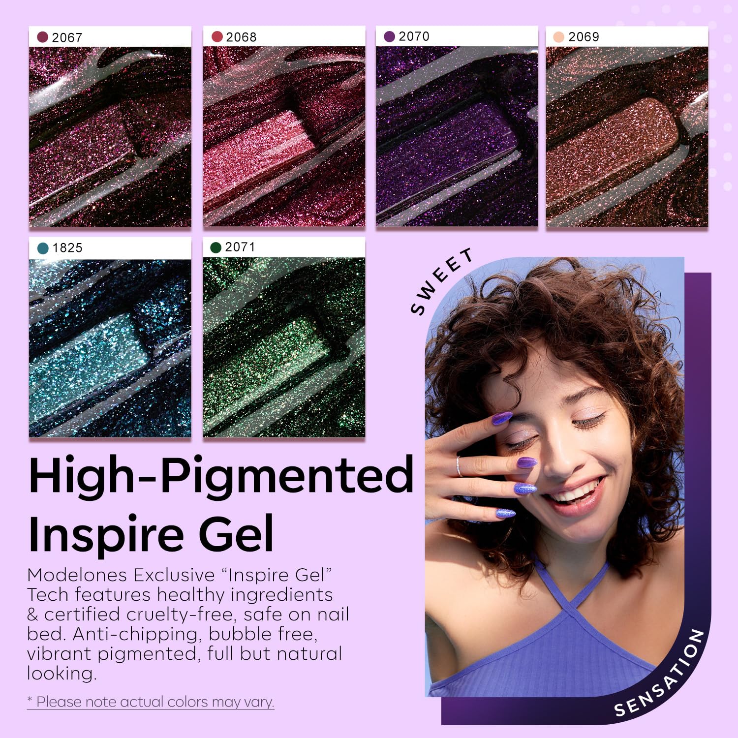 Foto 4 pulgar | Set de Esmaltes de Uñas En Gel 6 Colores - Venta Internacional