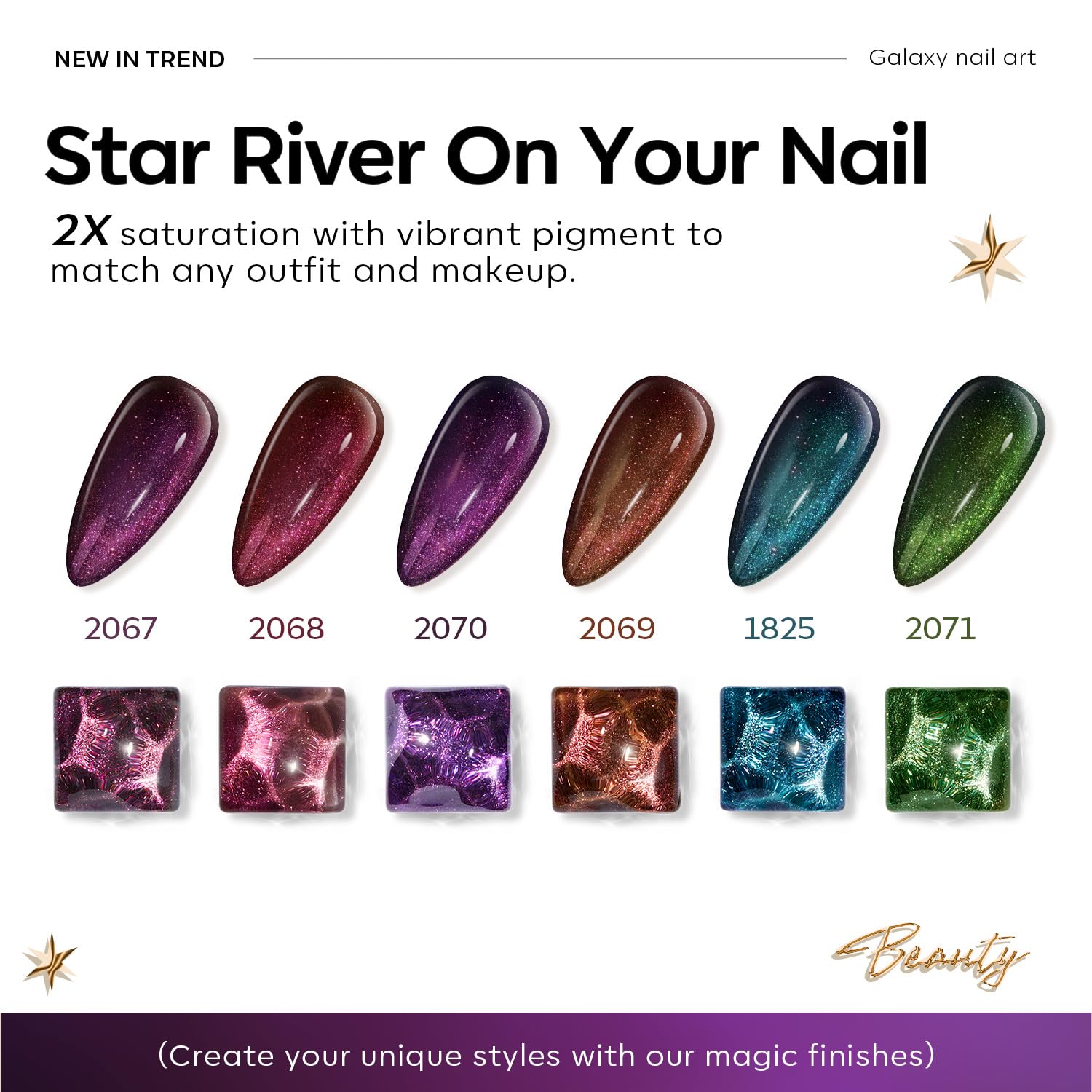 Foto 6 pulgar | Set de Esmaltes de Uñas En Gel 6 Colores - Venta Internacional
