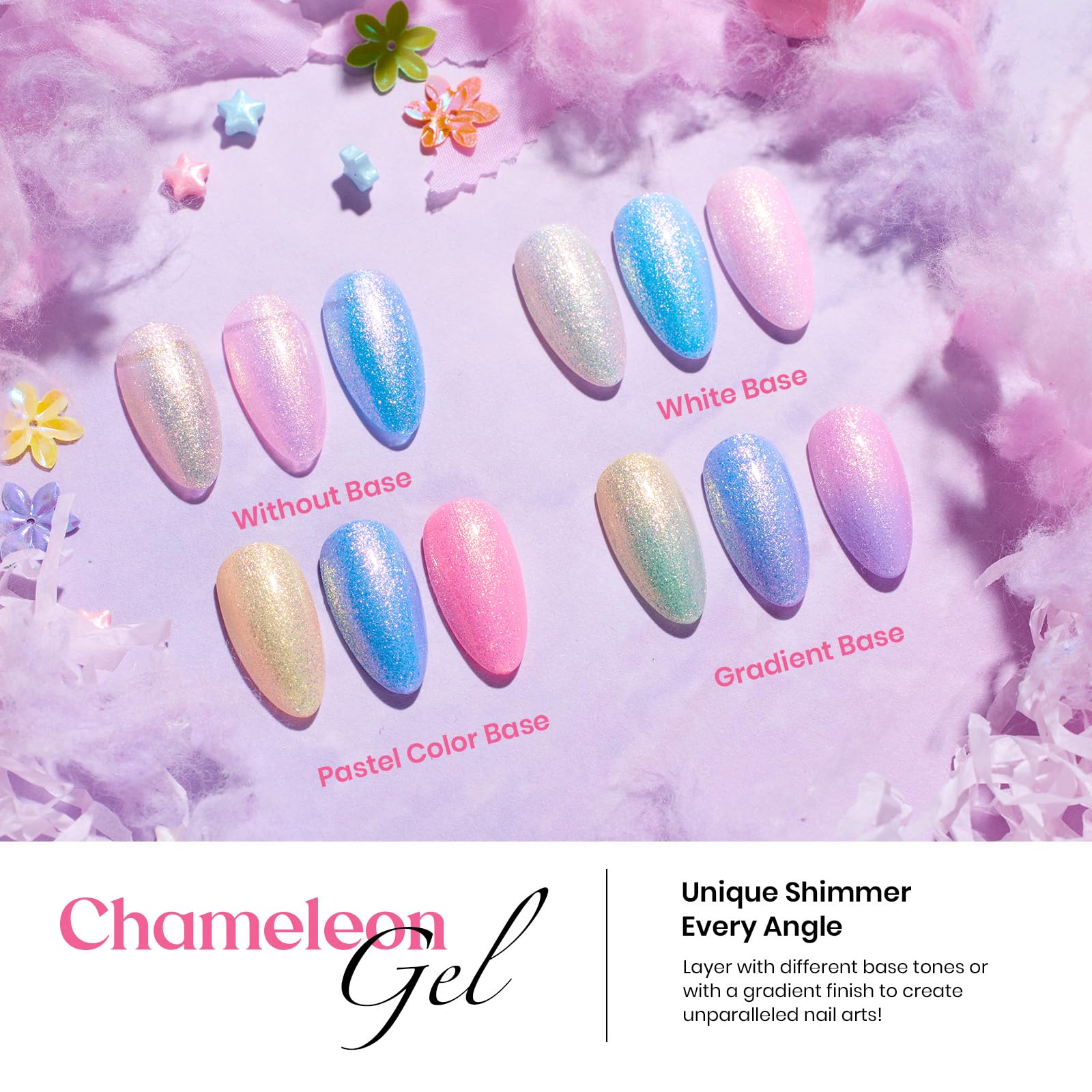 Foto 7 pulgar | Set De Esmaltes De Uñas En Gel Beetles, 24 Colores, 5 Ml, Con Capa Base - Venta Internacional.