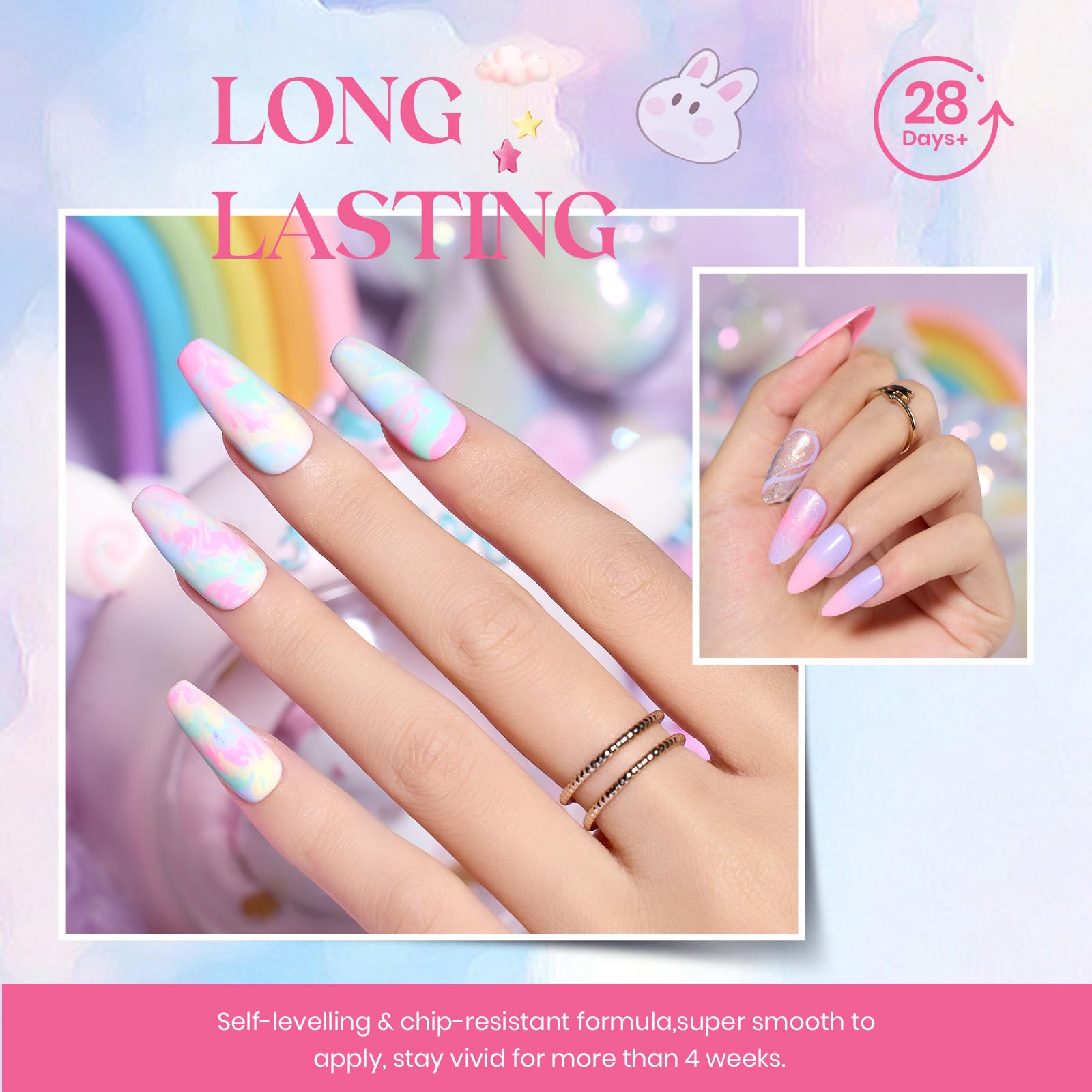 Foto 8 pulgar | Set De Esmaltes De Uñas En Gel Beetles, 24 Colores, 5 Ml, Con Capa Base - Venta Internacional.