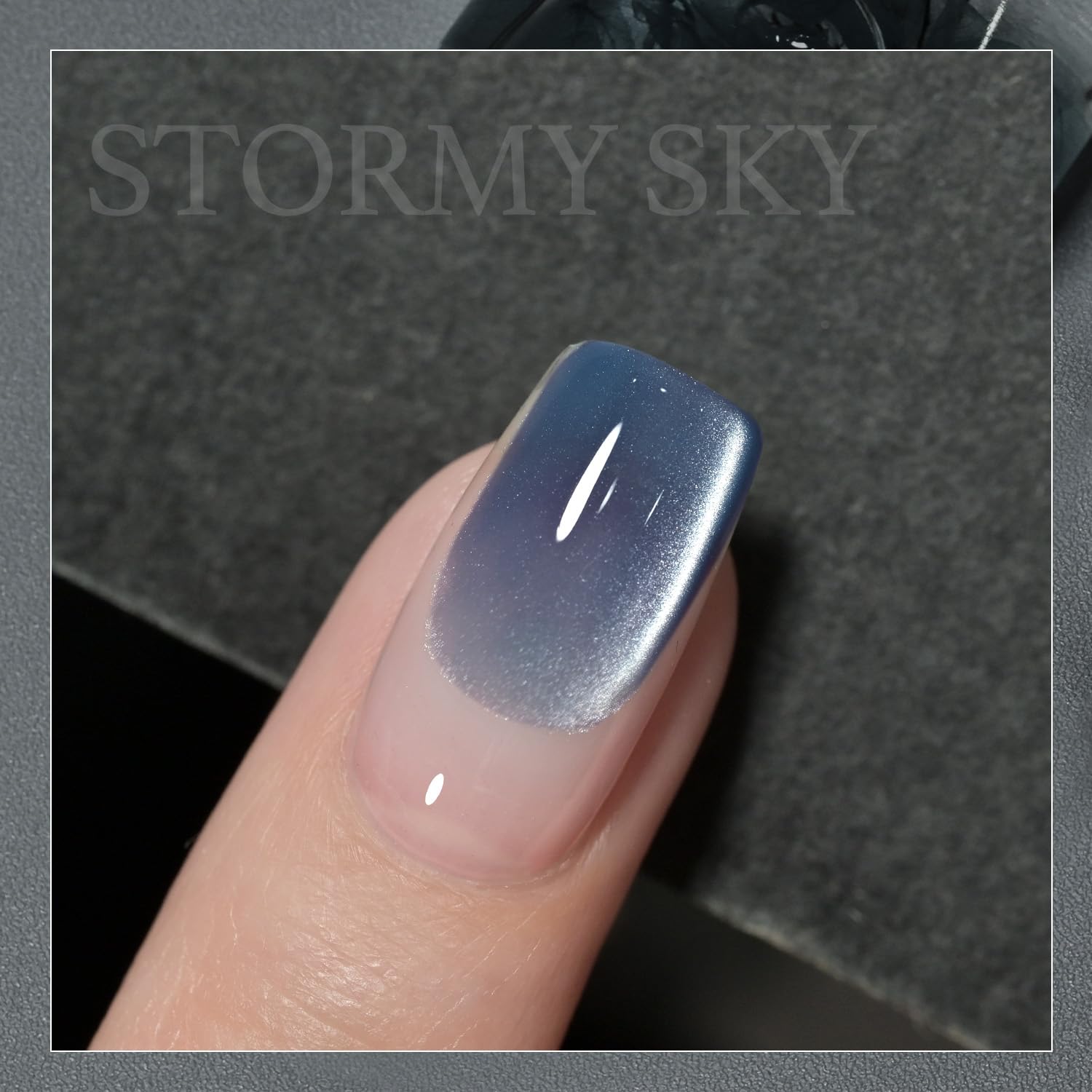 Foto 4 pulgar | Esmalte De Uñas Gaoy Jelly Blue Cat Eye Gel 16 Ml Con Imán 2990 - Venta Internacional.