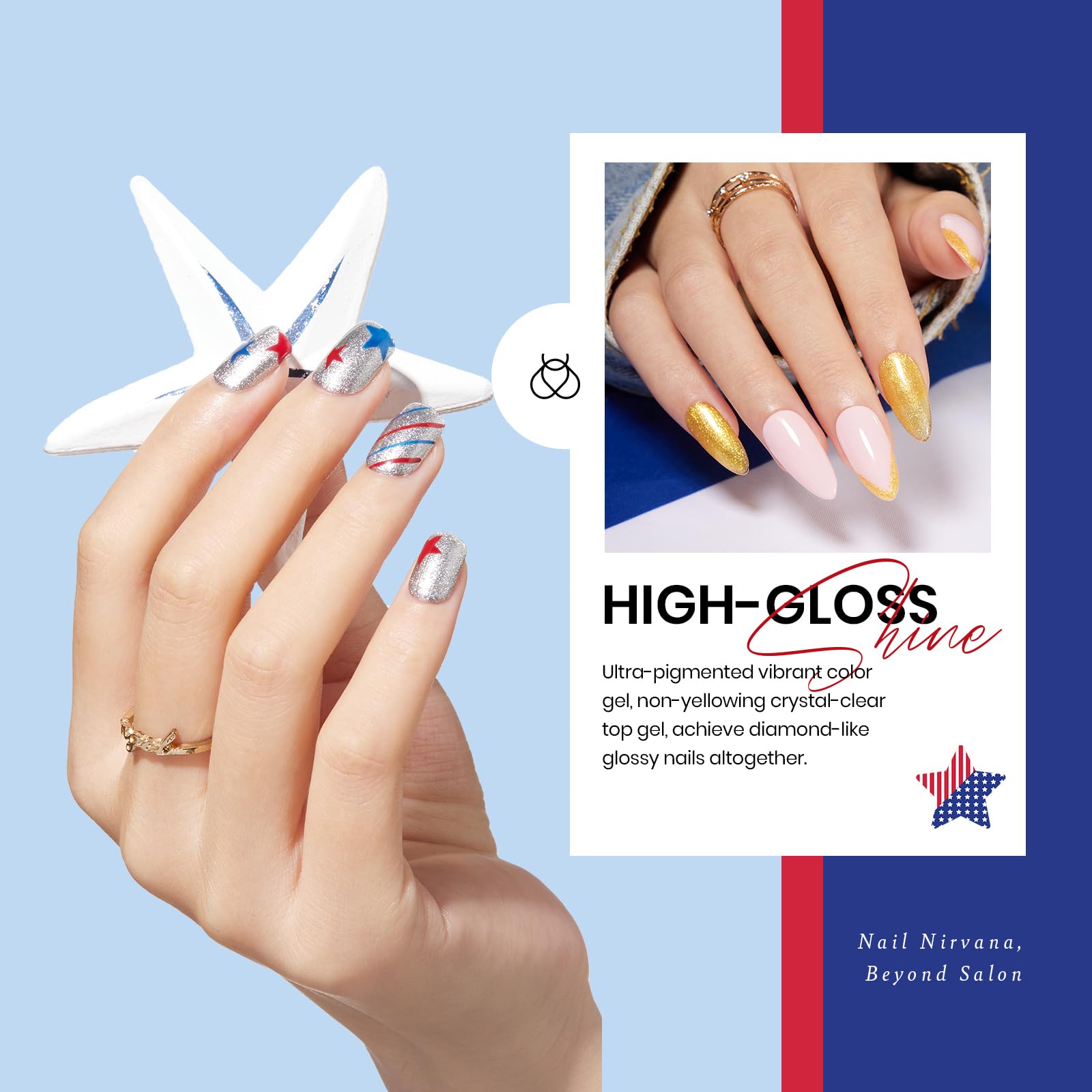 Foto 5 pulgar | Kit De Esmalte En Gel Beetles Free Spirit Collection, 20 Unidades - Venta Internacional.