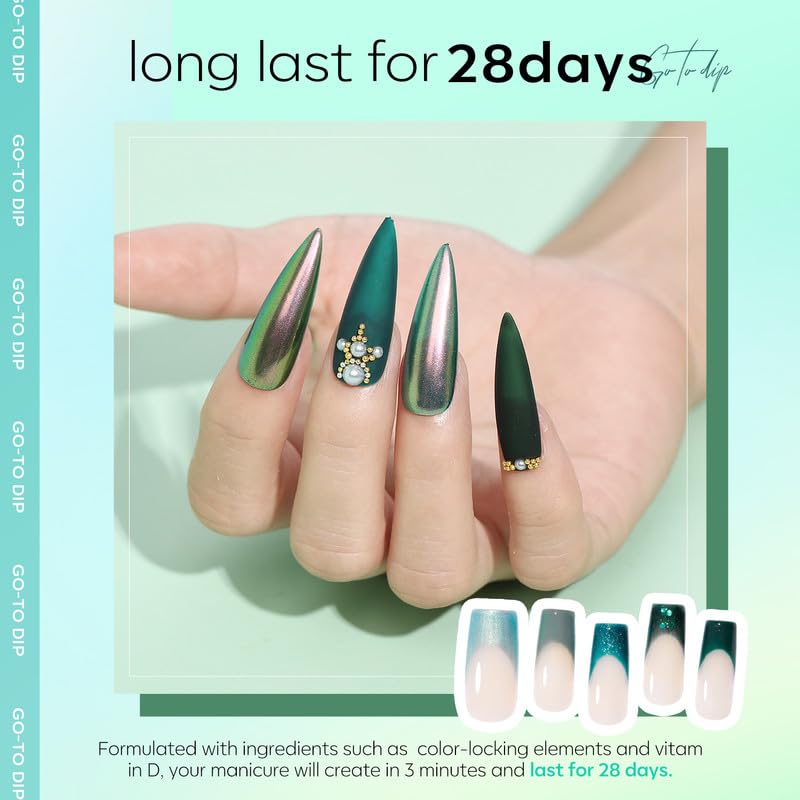 Foto 7 pulgar | Set De Esmaltes De Uñas En Gel Modelones Ethereal Green, 6 Colores, 7 Ml - Venta Internacional.