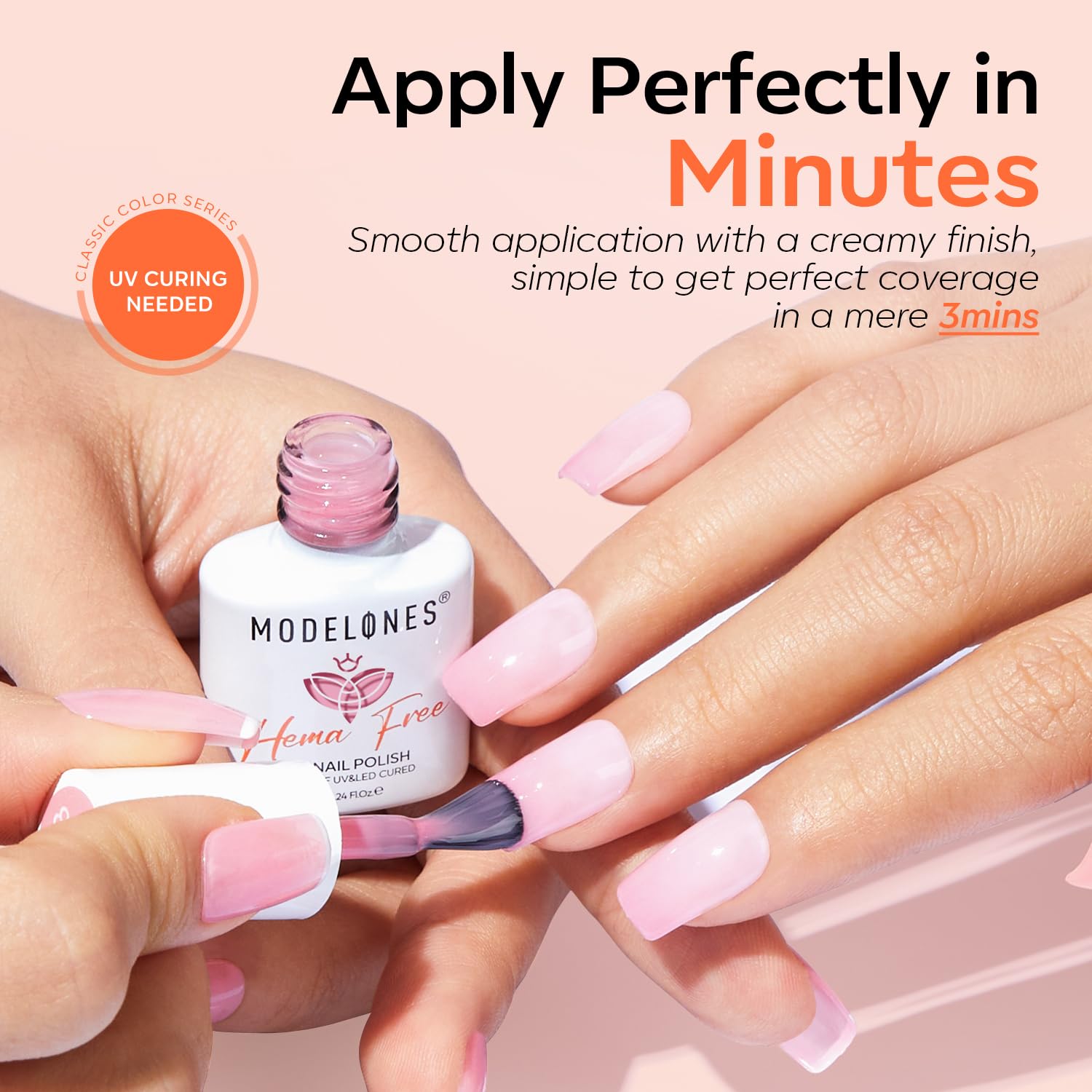 Foto 7 | Set De Esmaltes De Uñas En Gel Modelones Jelly Gel Polish 6 Colores - Venta Internacional.