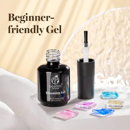 Foto 8 pulgar | Set De Gel Para Uñas Beetles Blooming Gel Y Capa Superior Base Que No Se Limpia, 3 Unidades - Venta Internacional.