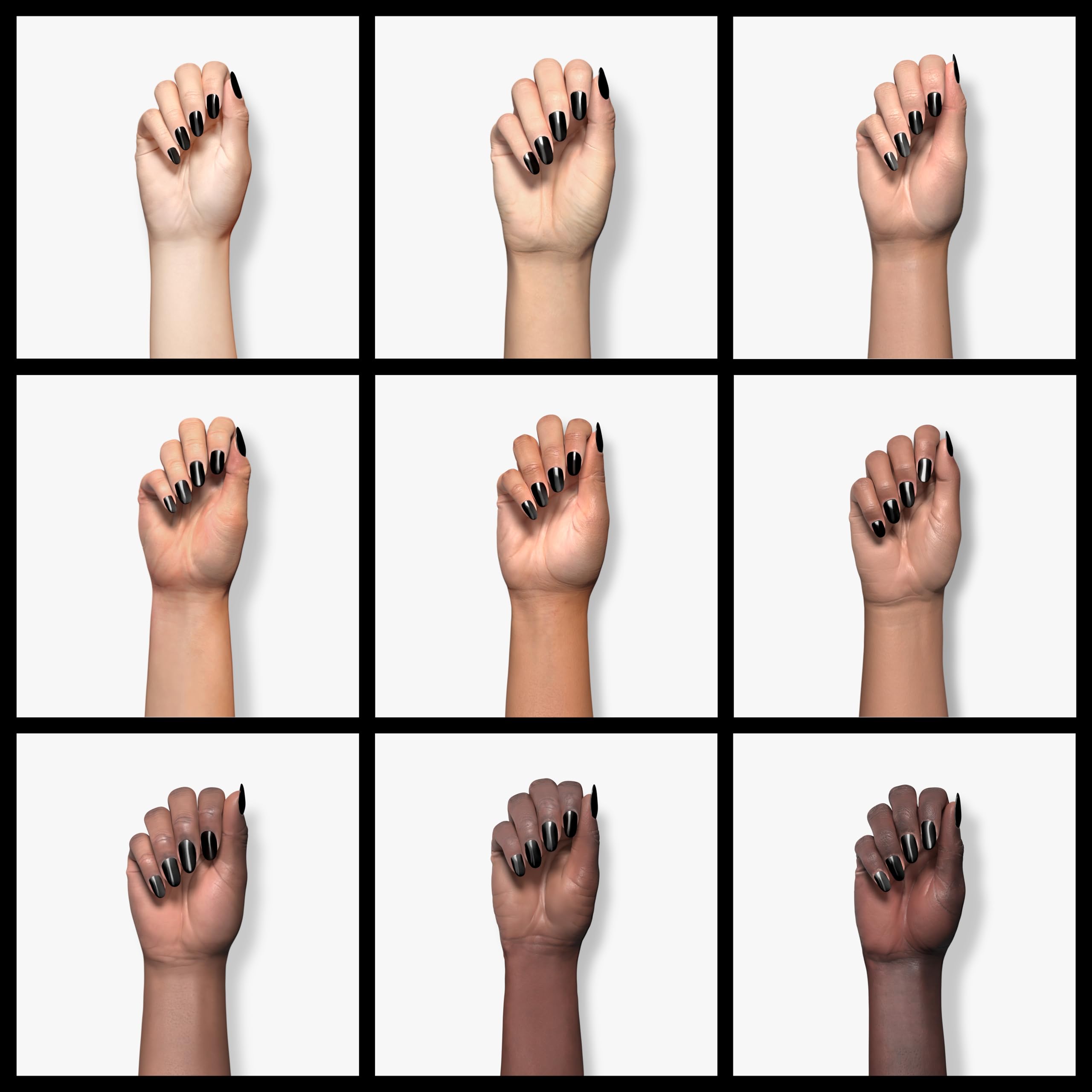 Foto 5 pulgar | Esmalte De Uñas En Gel Modelones, Color Negro, 15 Ml, Soak Off Winter Color - Venta Internacional.