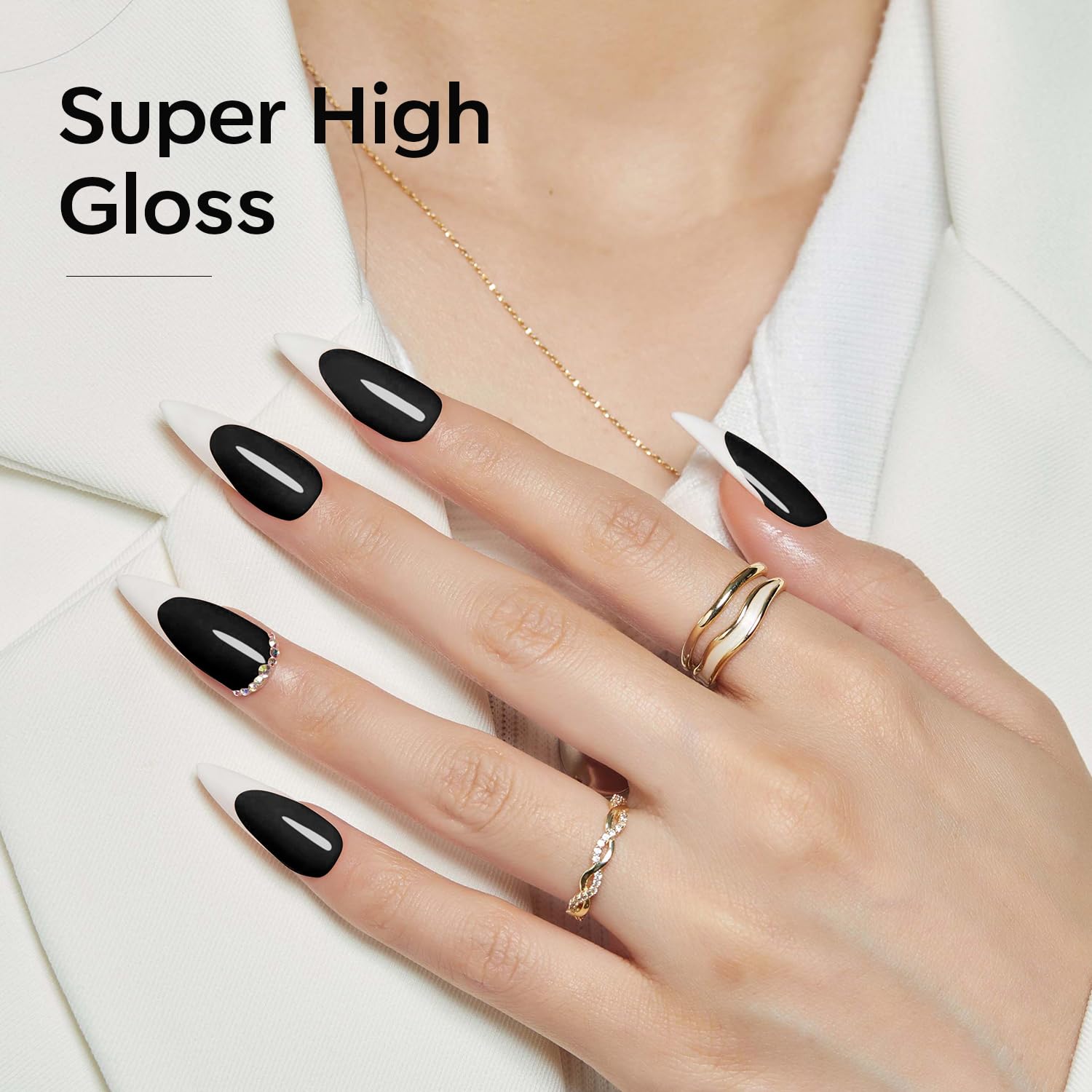 Foto 6 pulgar | Esmalte De Uñas En Gel Modelones, Color Negro, 15 Ml, Soak Off Winter Color - Venta Internacional.