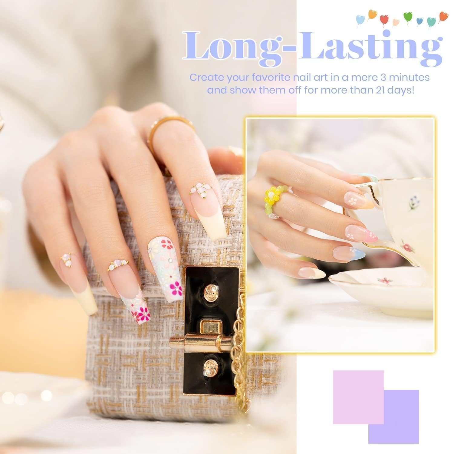 Foto 5 | Set De Esmaltes De Uñas Beetles Pastel Gel, 20 Colores, Regalo De Primavera - Venta Internacional.