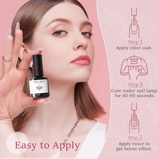 Foto 7 | Set de Esmaltes para Uñas de Gel Modelones 6 Colores Rosa Nude 7 ml c/u - Venta Internacional