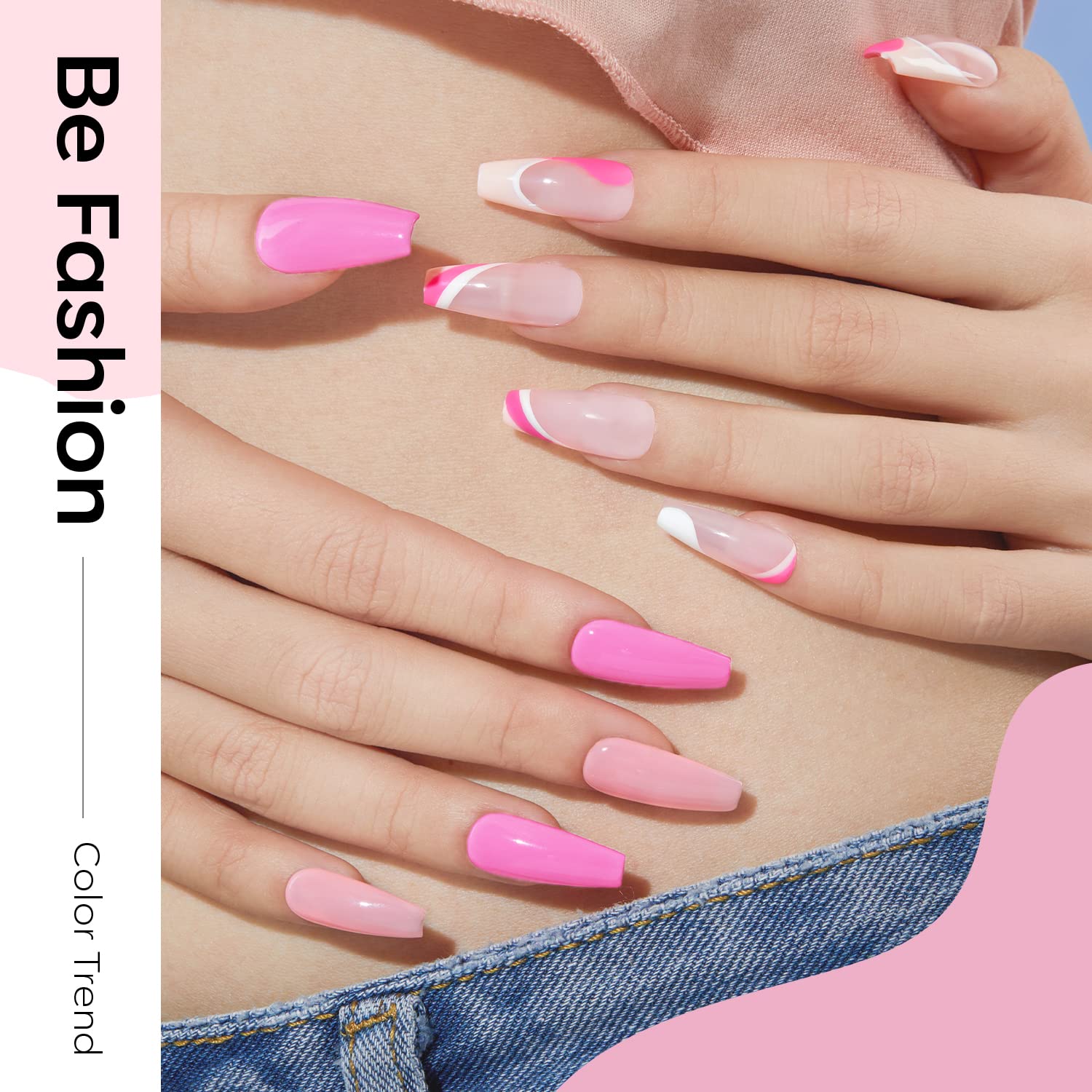 Foto 5 pulgar | Set De Esmaltes De Uñas En Gel Modelones, 6 Colores, 7 Ml, Soak Off - Venta Internacional.