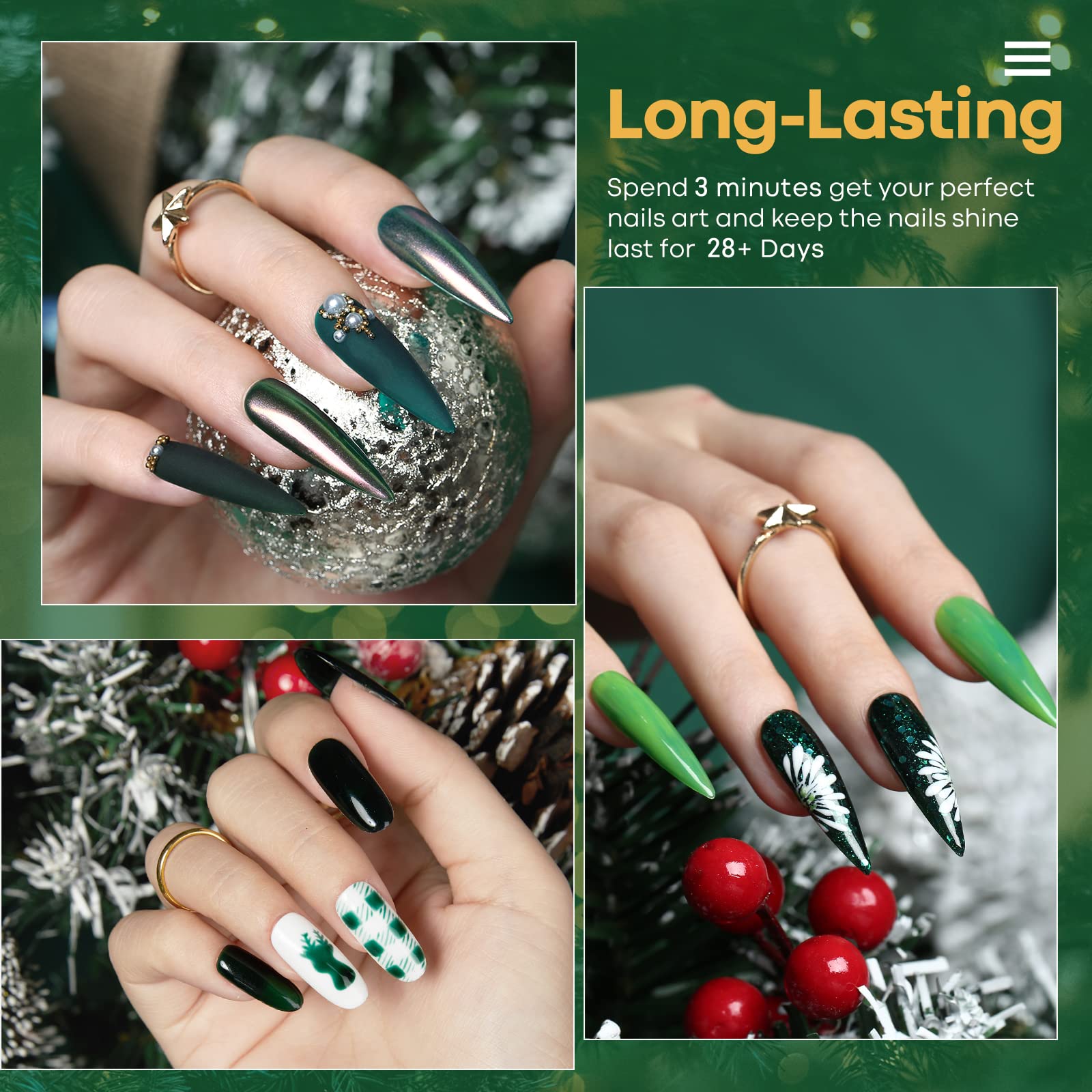 Foto 2 | Set De Esmaltes De Uñas En Gel Modelones, 6 Colores, 7 Ml, Soak Off - Venta Internacional.