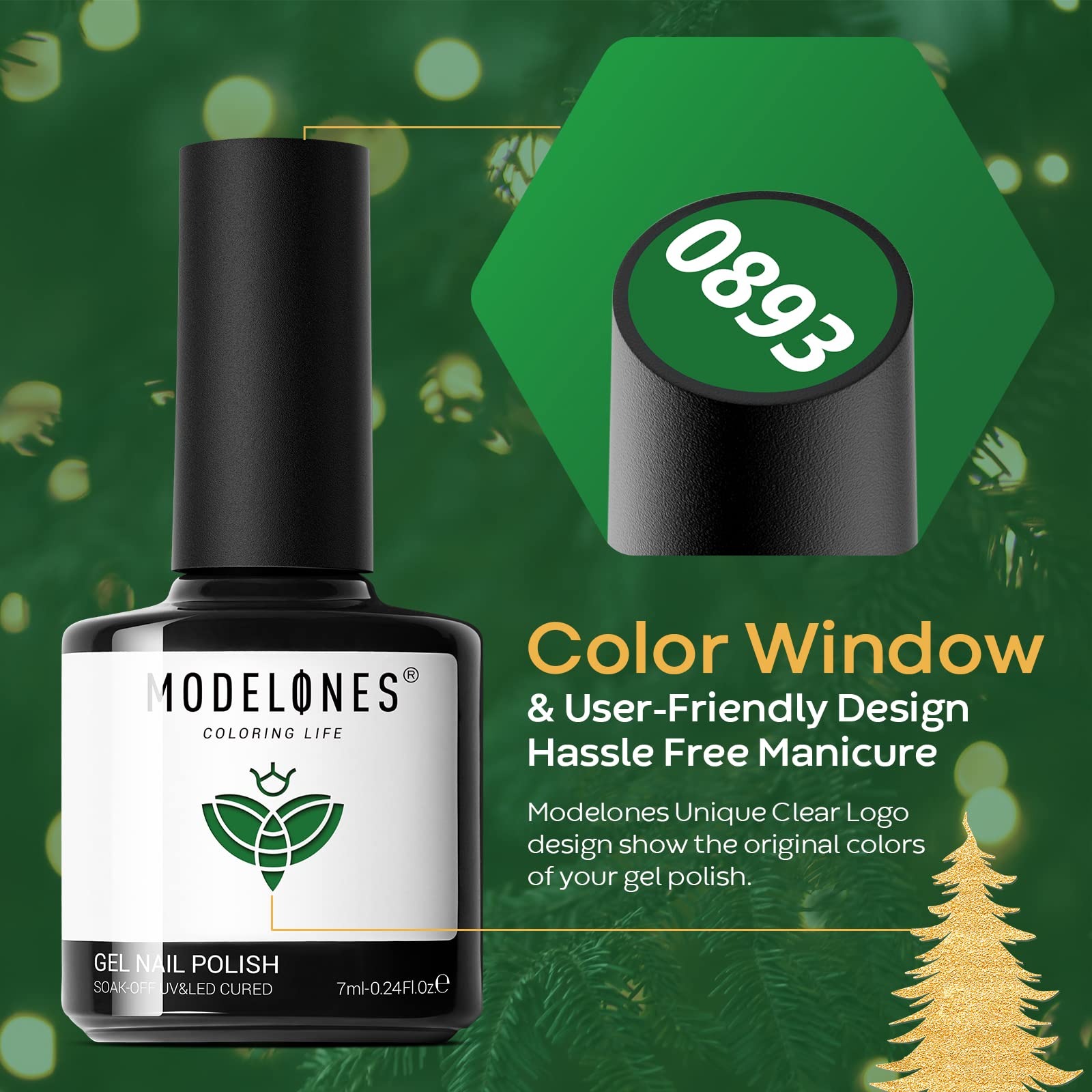Foto 8 pulgar | Set De Esmaltes De Uñas En Gel Modelones, 6 Colores, 7 Ml, Soak Off - Venta Internacional.