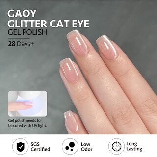 Foto 4 | Esmalte De Uñas Gaoy Glassy Cat Eye Gel 16 Ml Holographic 2952 - Venta Internacional.