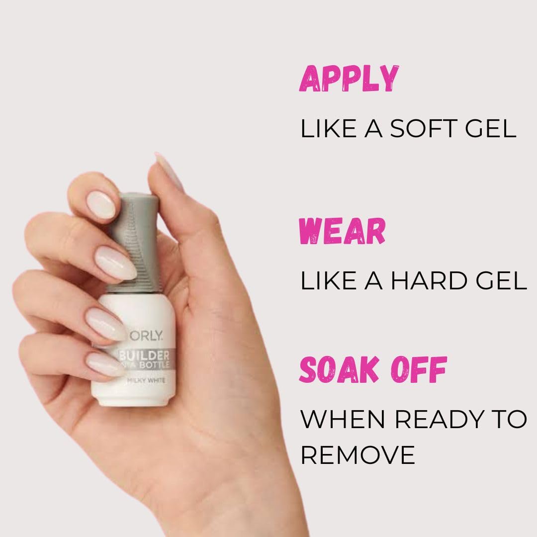 Foto 6 | Gel De Uñas Orly Gelfx Builder In A Bottle, Colores Blanco Lechoso - Venta Internacional.
