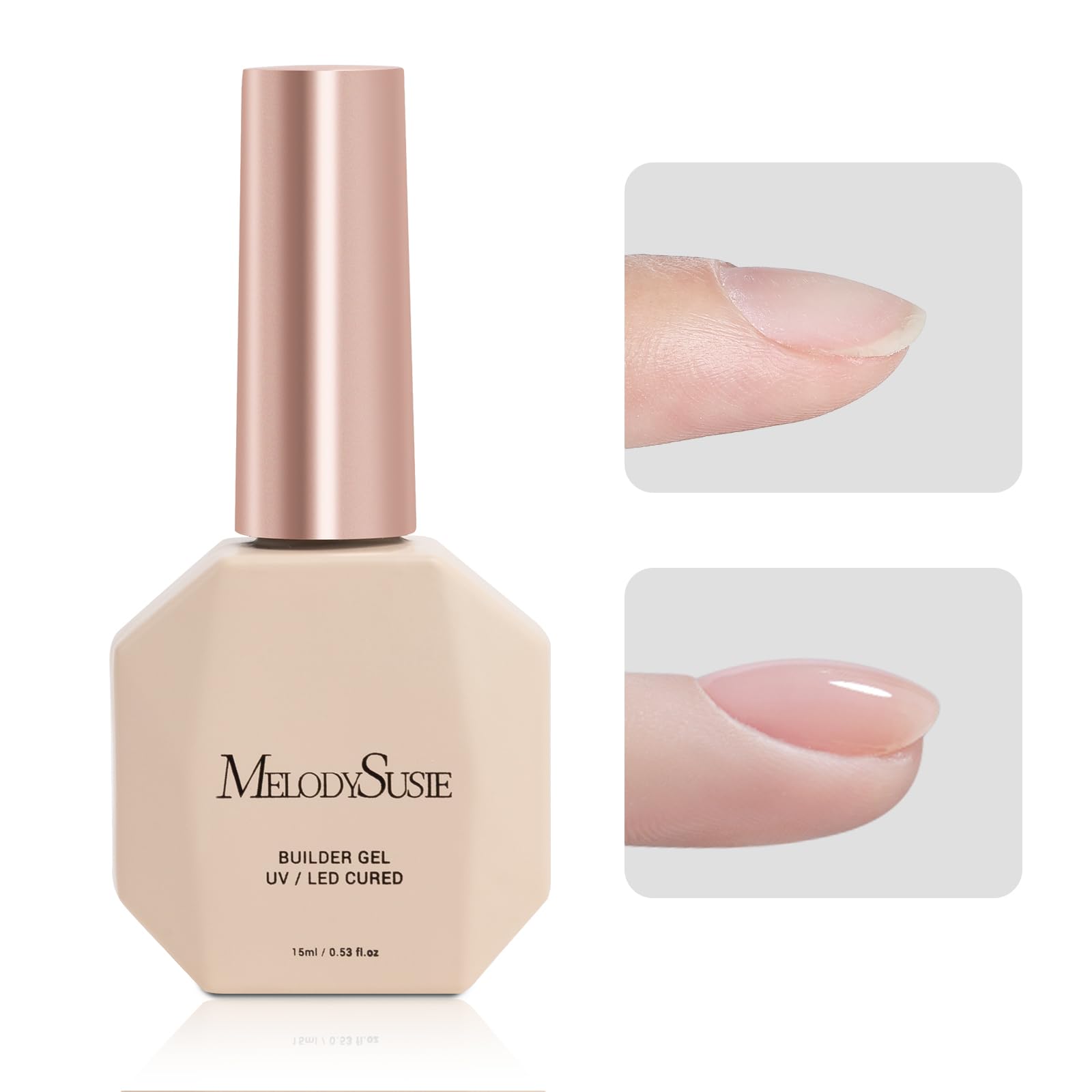 Foto 1 | Base De Uñas Builder Melodysusie En Gel Para Uñas Con Efecto Uv Soak Off - Venta Internacional.