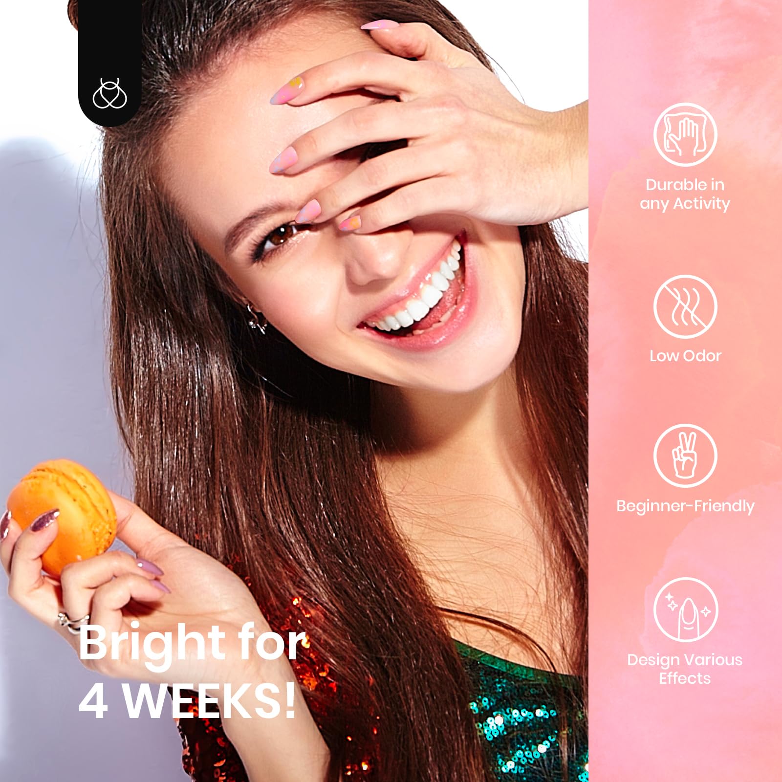 Foto 7 | Gel Protector De Uñas Beetles Free Hema Blossom, 10 Ml - Venta Internacional.